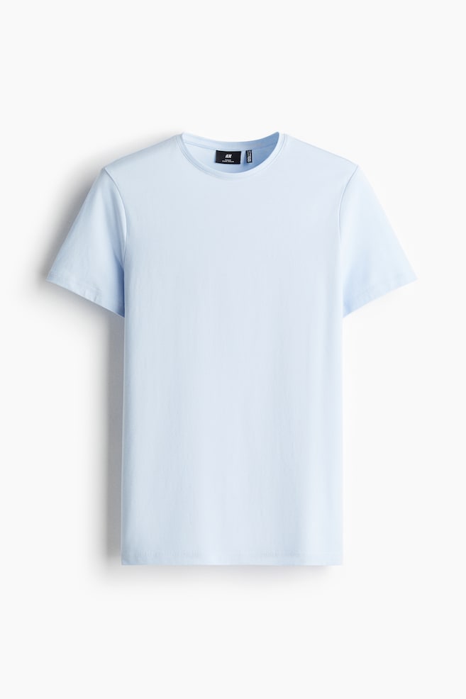 COOLMAX®-T-shirt - Slim Fit - Blauw/Wit/Grijs/Donkergrijs/Zwart - 1