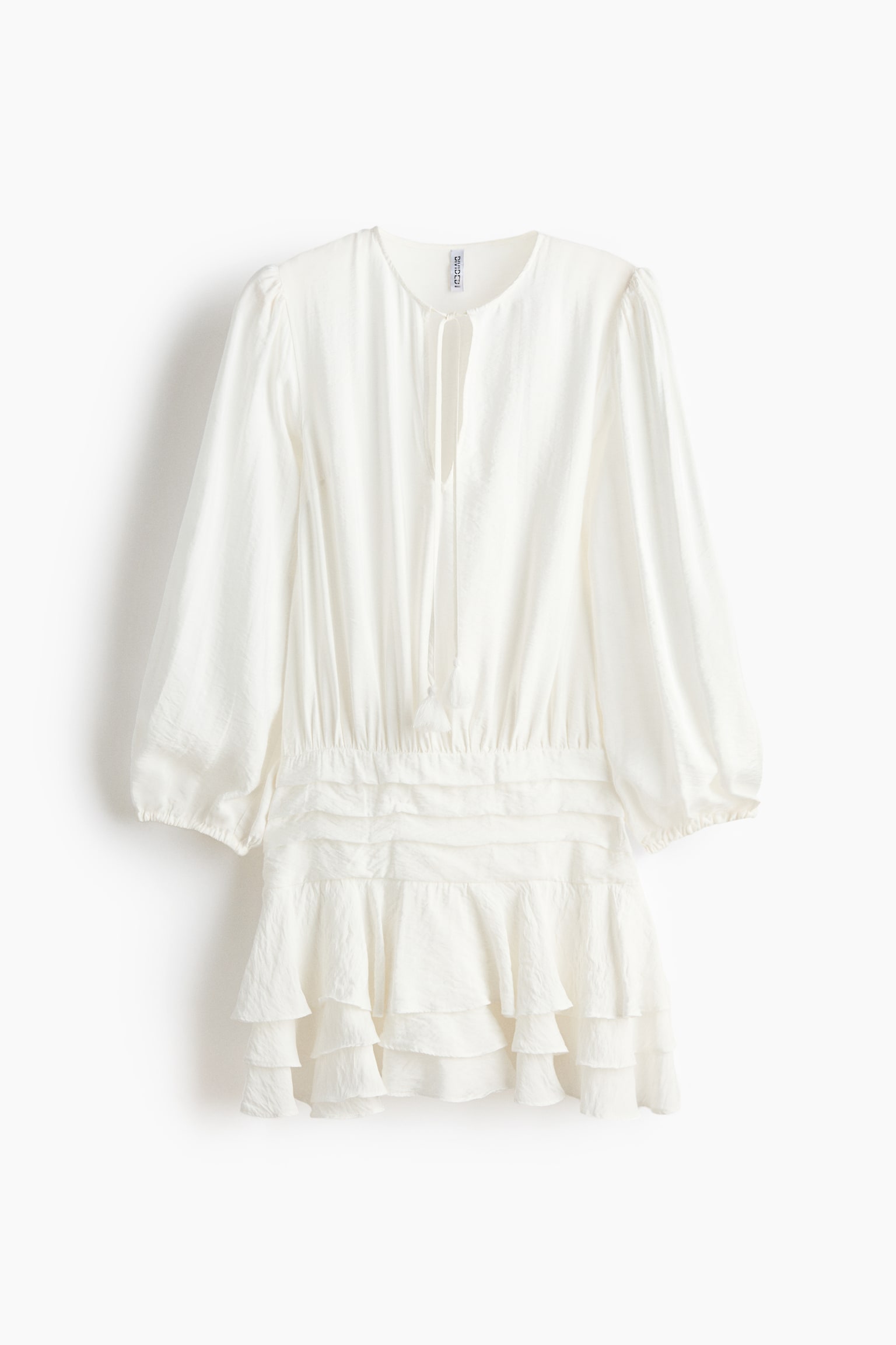 Chân váy xếp tầng - Màu trắng