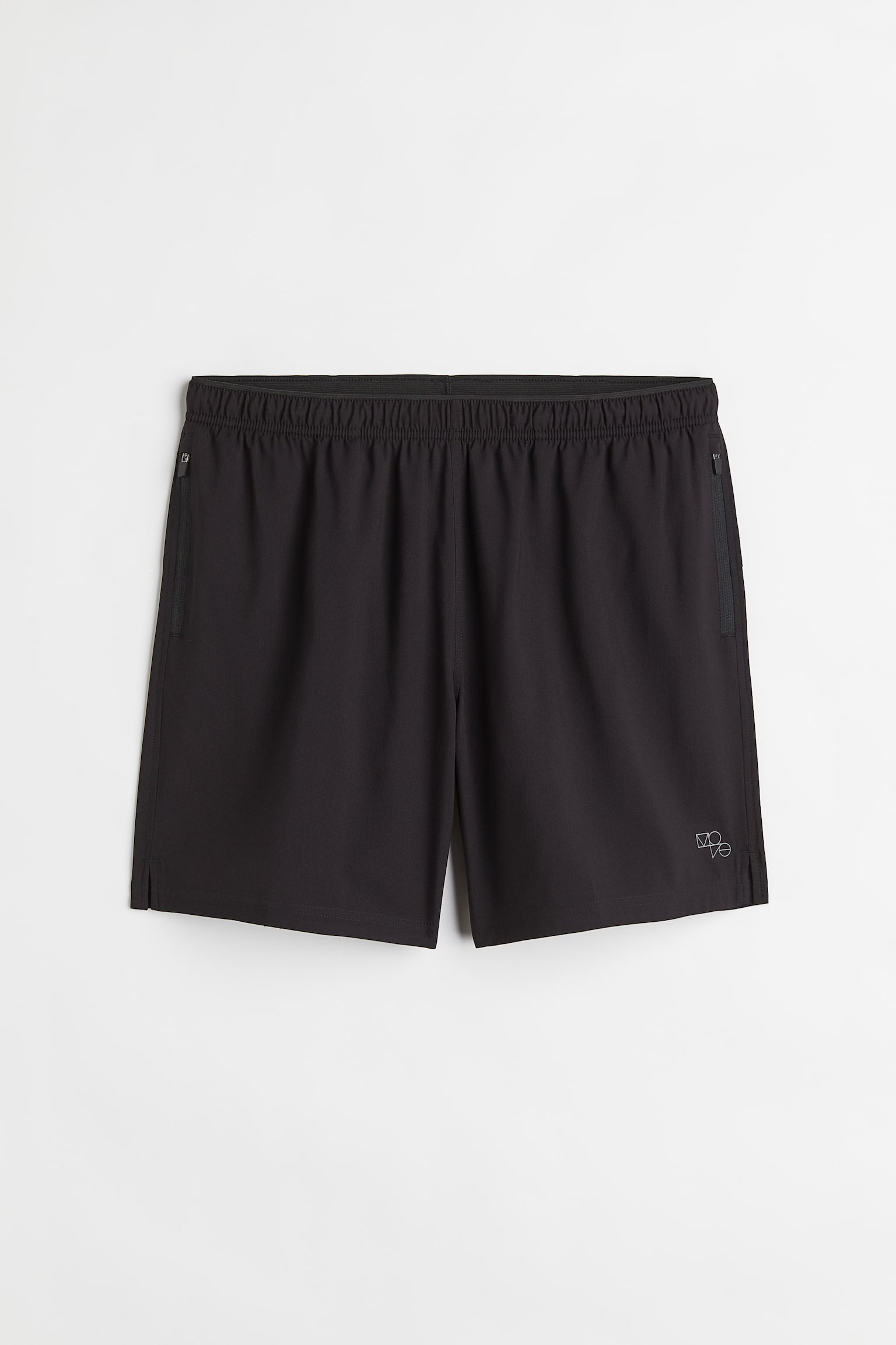 Regular Fit Running Shorts - Regular waist - Short - Black - Men | H&M US