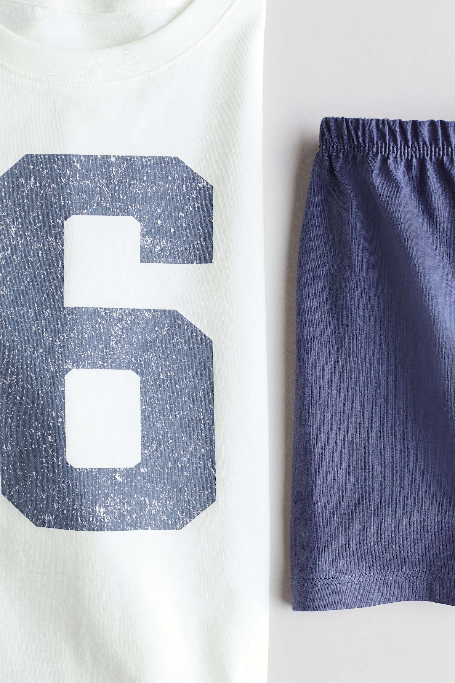 Cotton pyjamas - Dusty blue/6/Pink/Lemons/Light blue/Cherries/White/Gingham check/Light grey marl/Comfy/Cream/Floral/Light blue/Floral/White/Strawberries/Pink/Love - 2