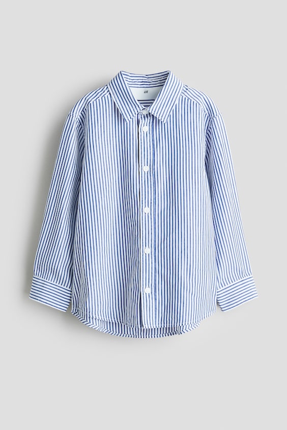 Детские рубашки H&M Cotton Shirt
