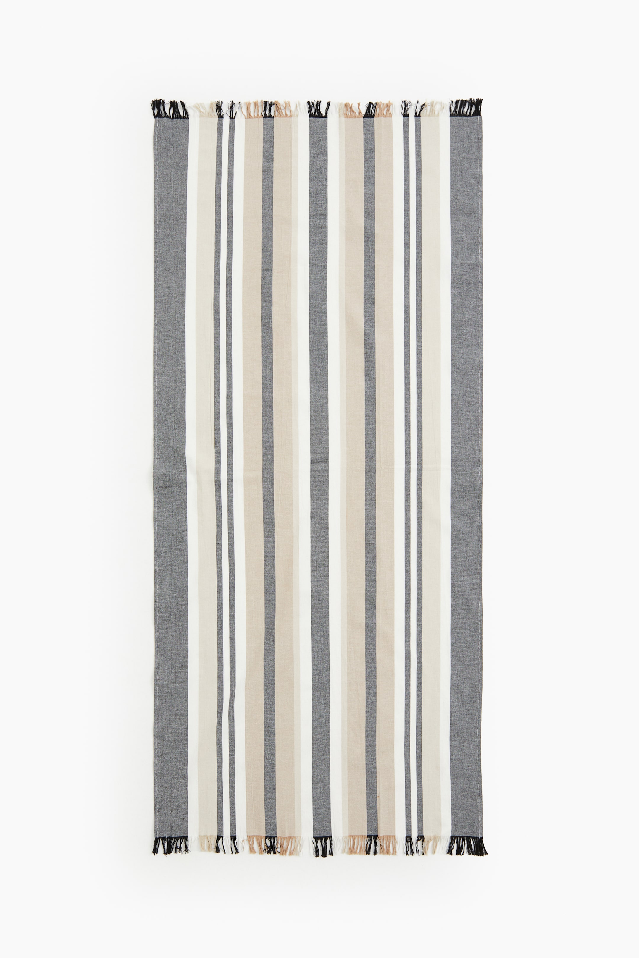 Hammam beach towel - Light beige/Dark grey - Home All | H&M GB