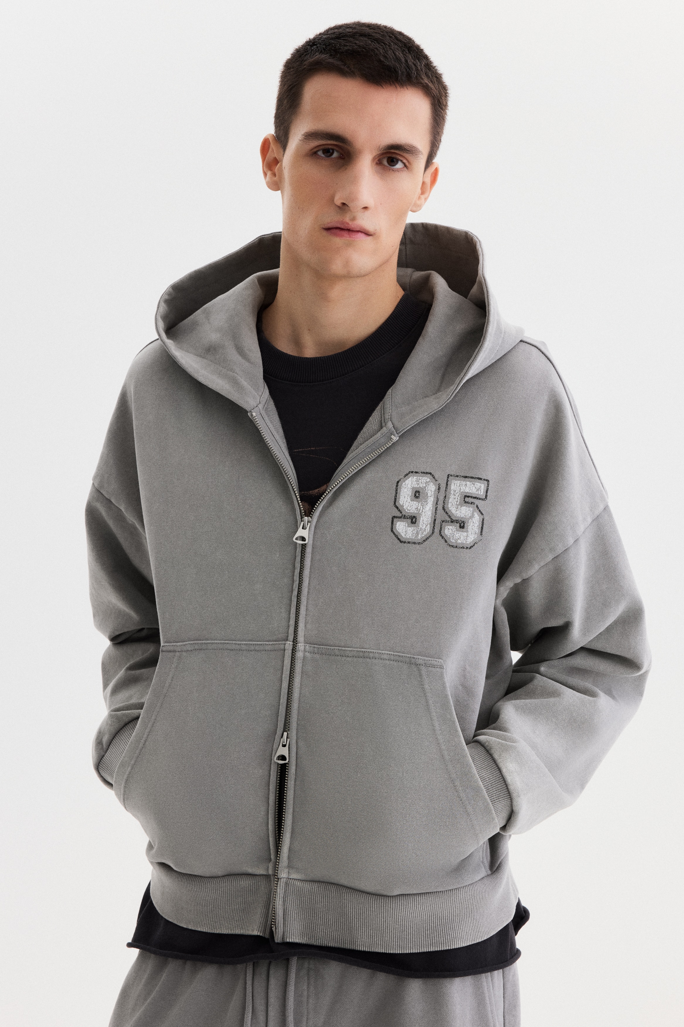 Oversized-Fit Boxy Hooded Jacket from H&M - $49.99