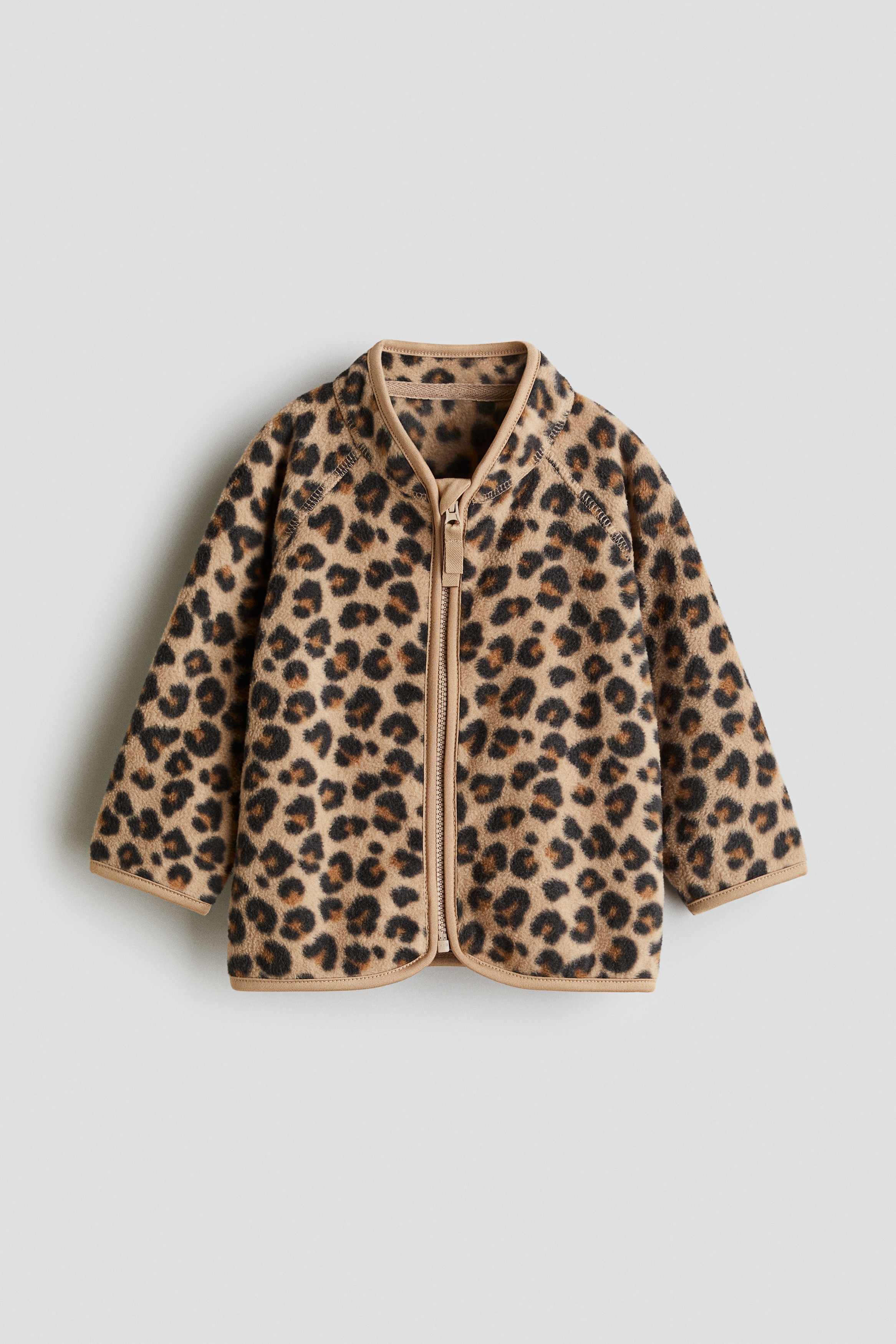 H & M - Fleecejacke - Beige - Kinder