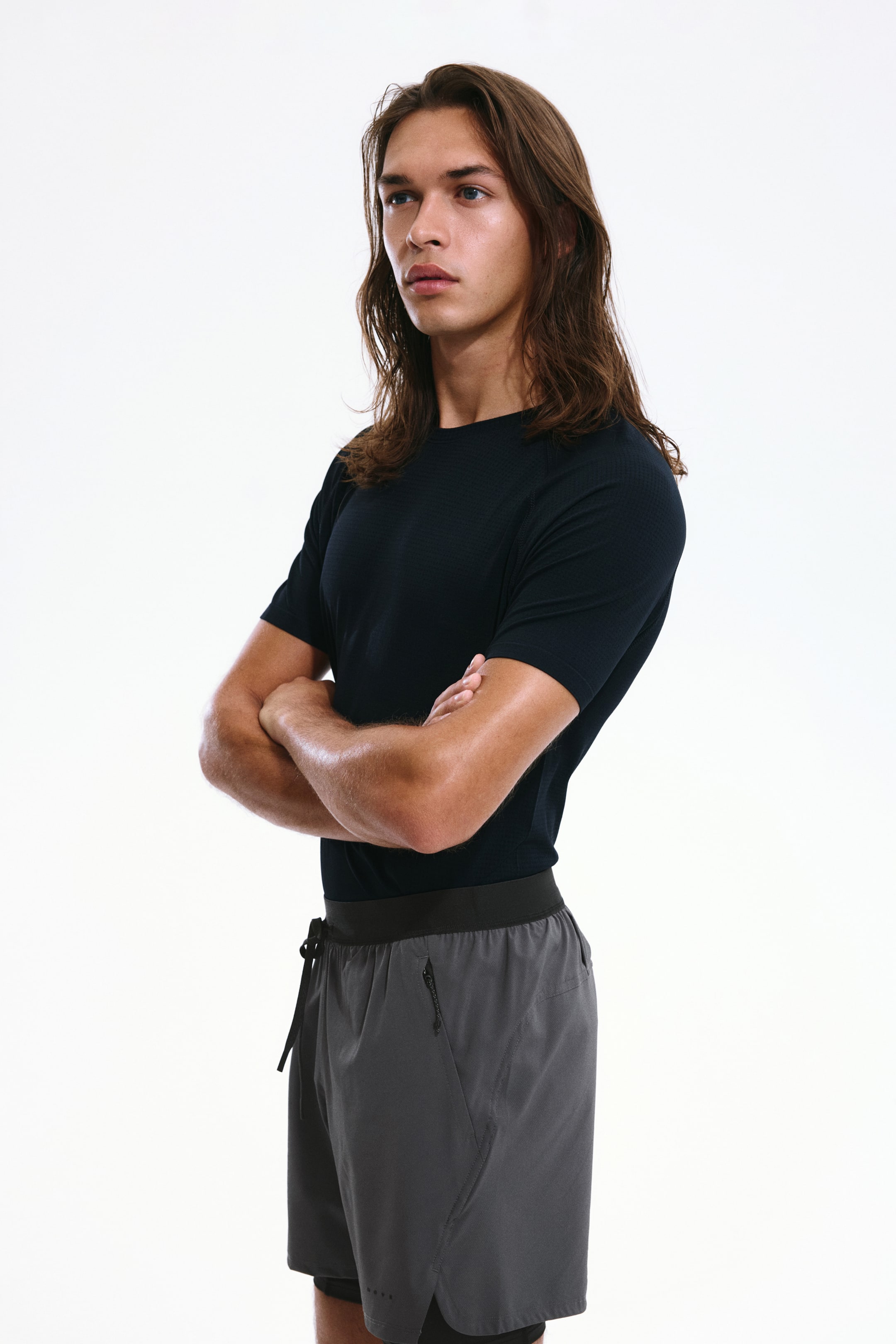 Double-Layered Sports Shorts with DryMove™