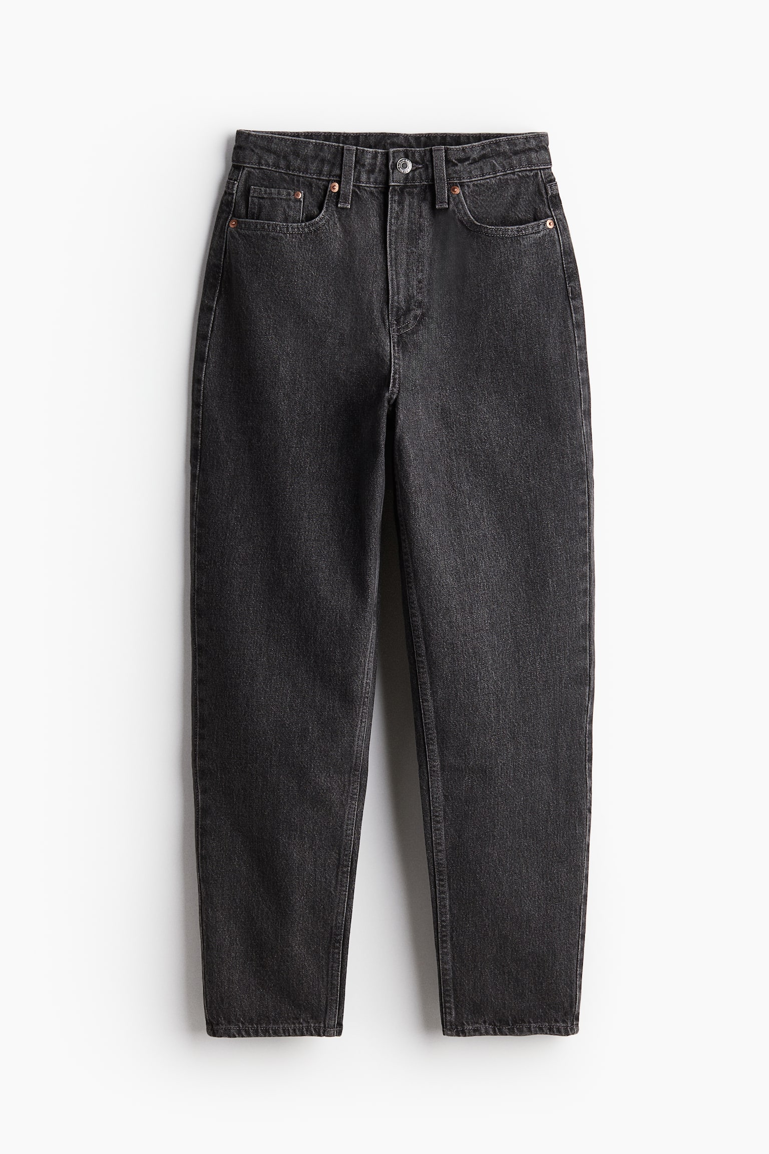 Mom Loose Fit Ultra High Ankle Jeans - Dark grey/White/Denim blue/Pale denim blue/Dark grey/Light denim blue