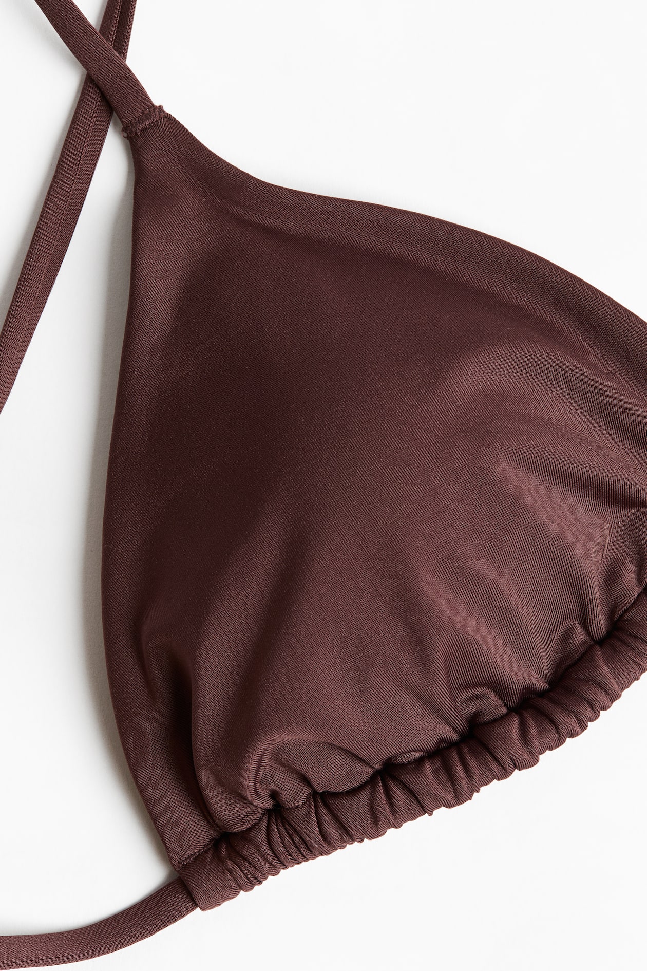 Padded triangle bikini top - image 5