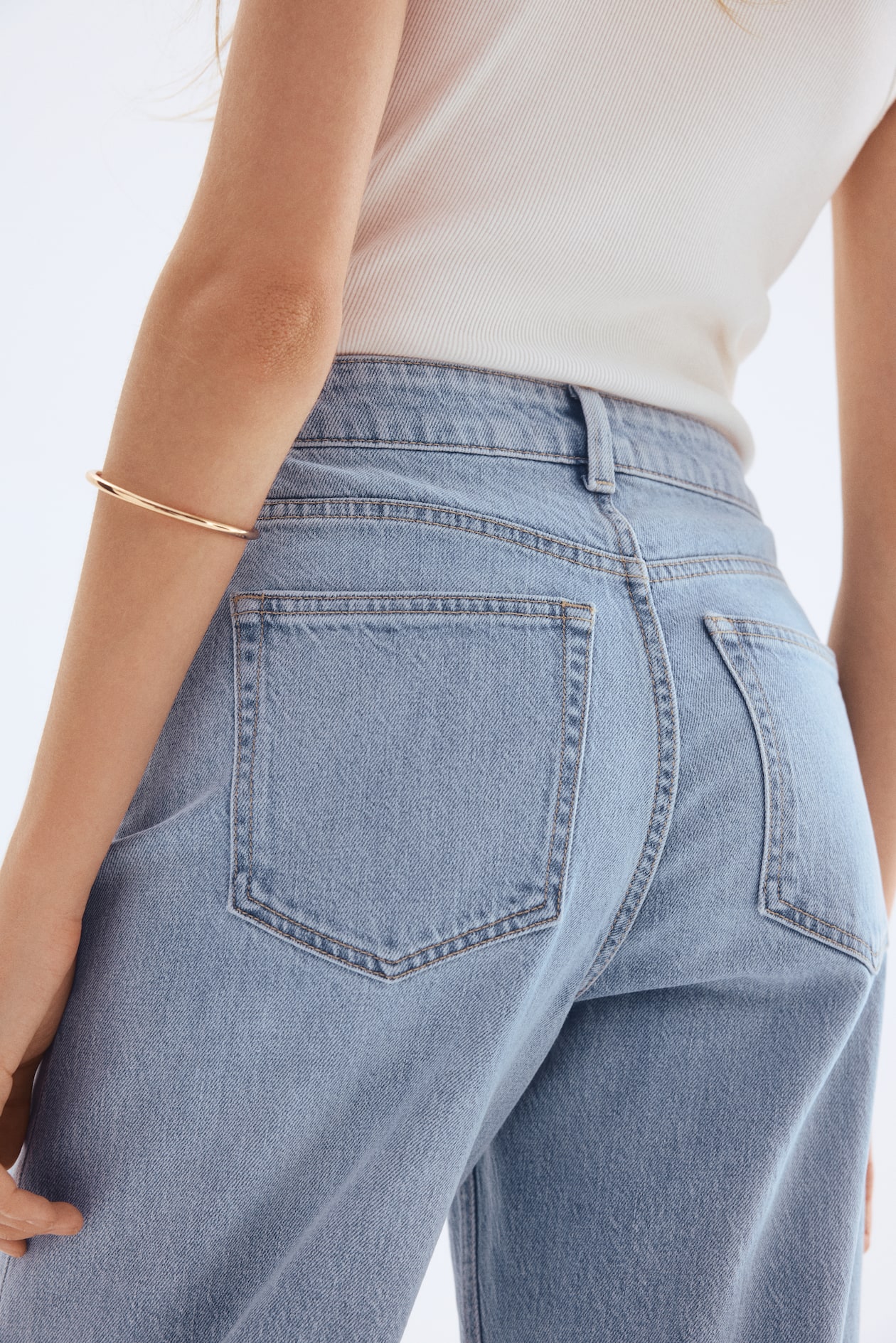 Harper High Rise Wide Leg Jeans - image 3