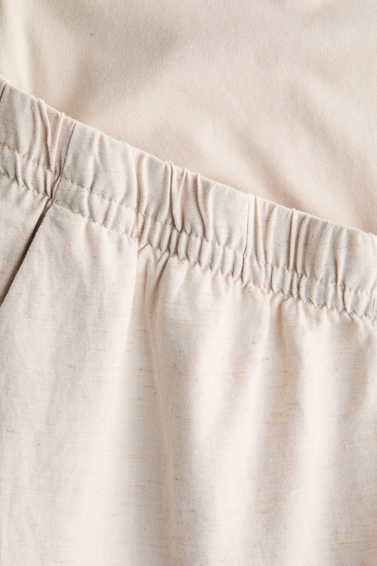 MAMA Linen-Blend Drawstring Pants - image 3
