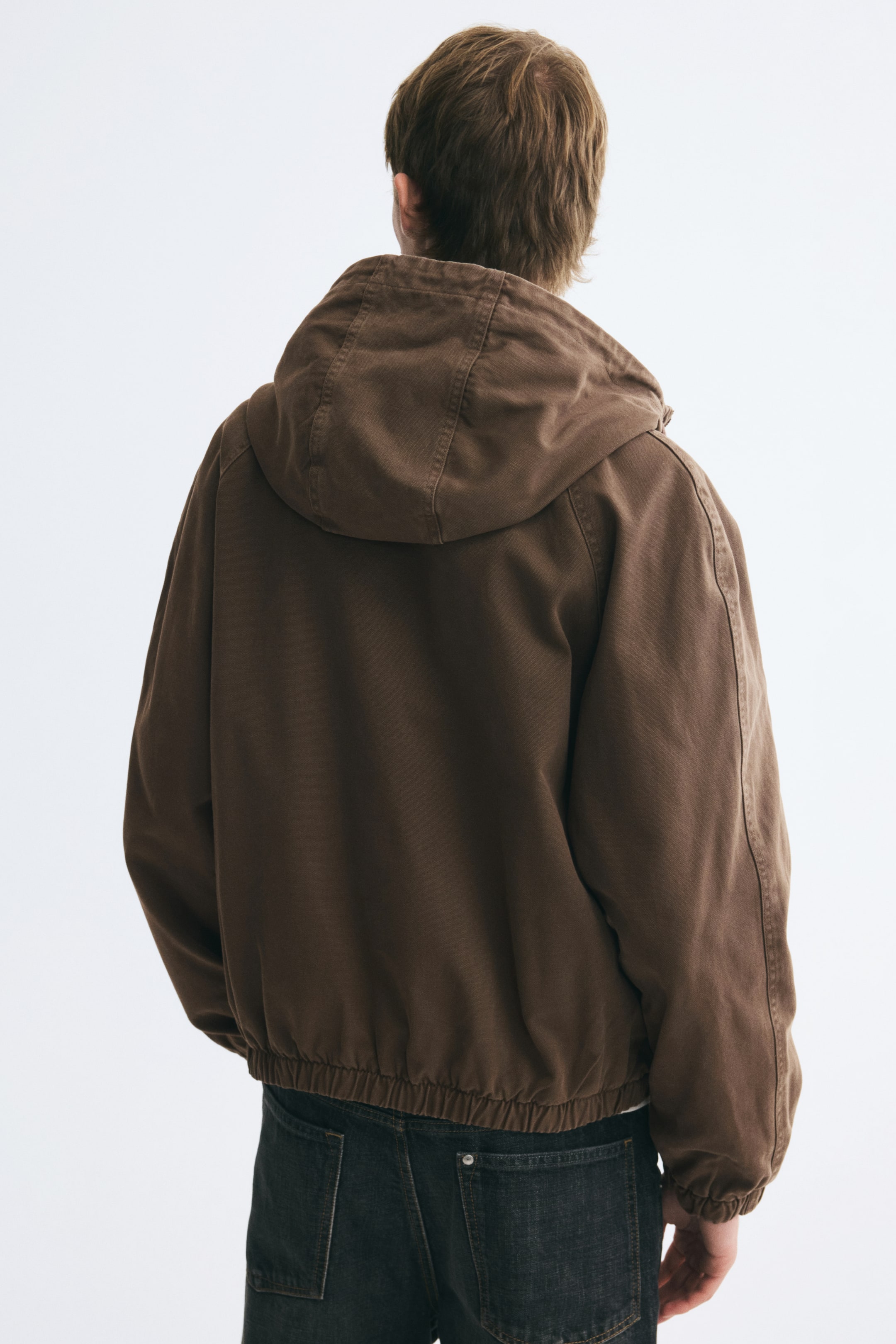 Veste de travail à capuche en coton