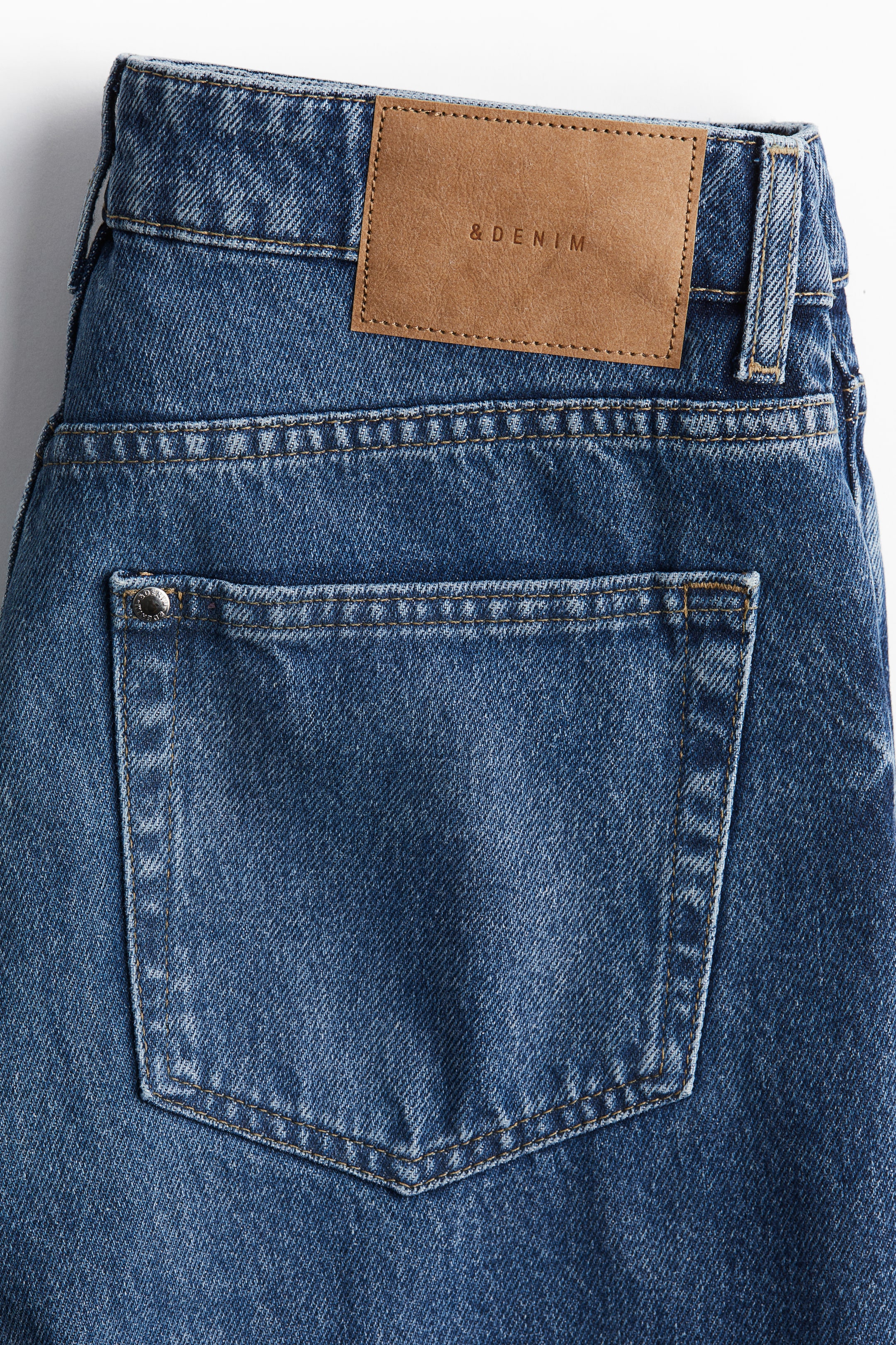 Straight Regular Jeans - Denim blue - Ladies | H&M GB 3