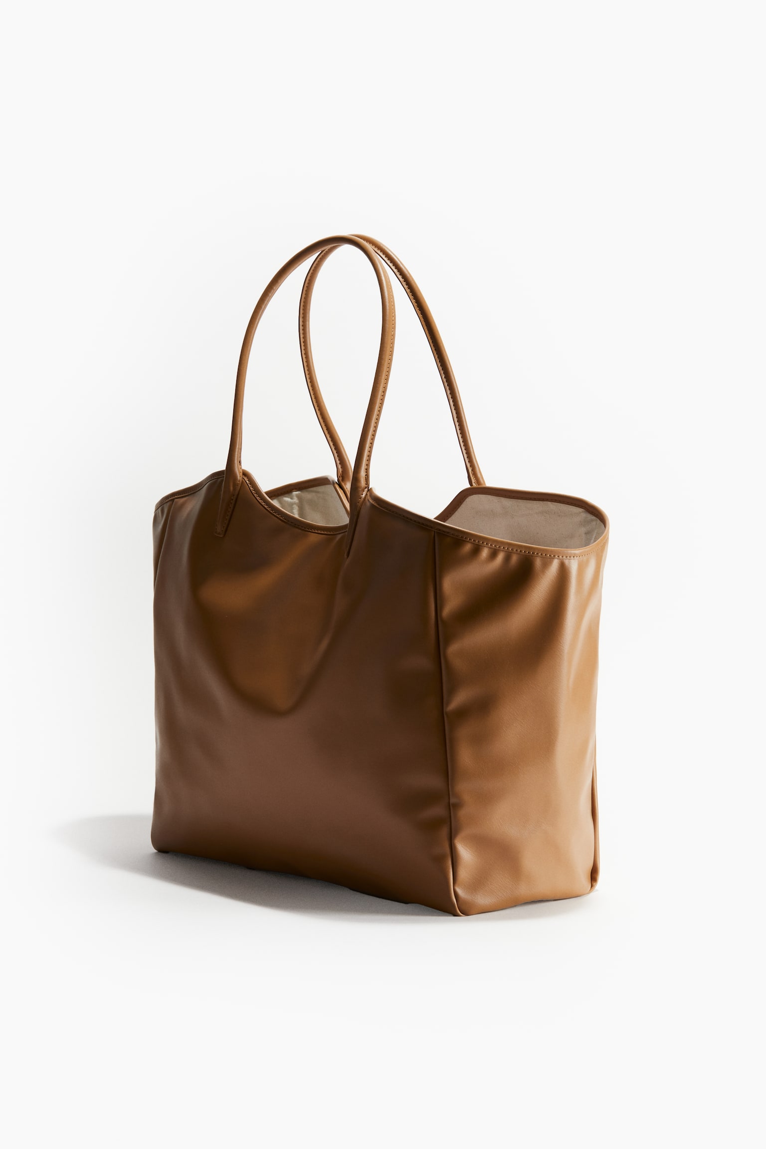 Large shopper - Brown - 3