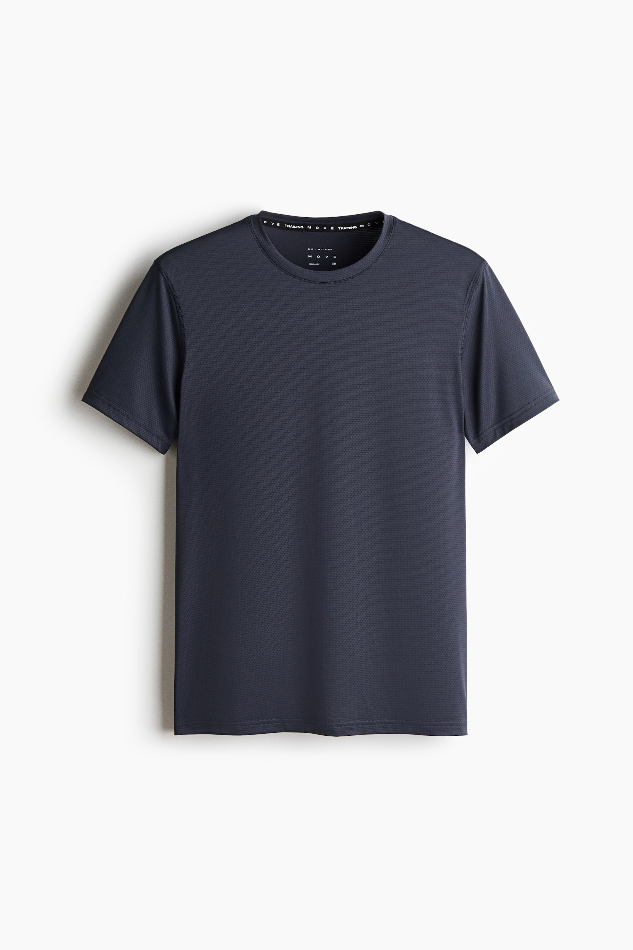 View larger image: Muscle Fit Sports top with DryMove™ - Steel blue - Men | H&M 1