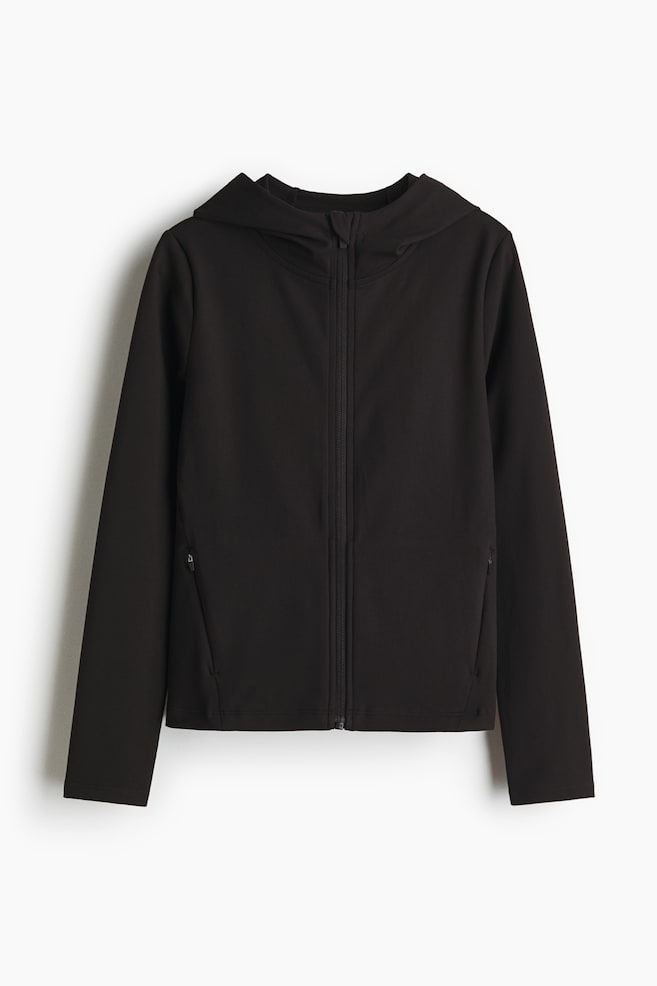 Sportjacke mit SoftMove™ - Schwarz/Dunkelblau - 1
