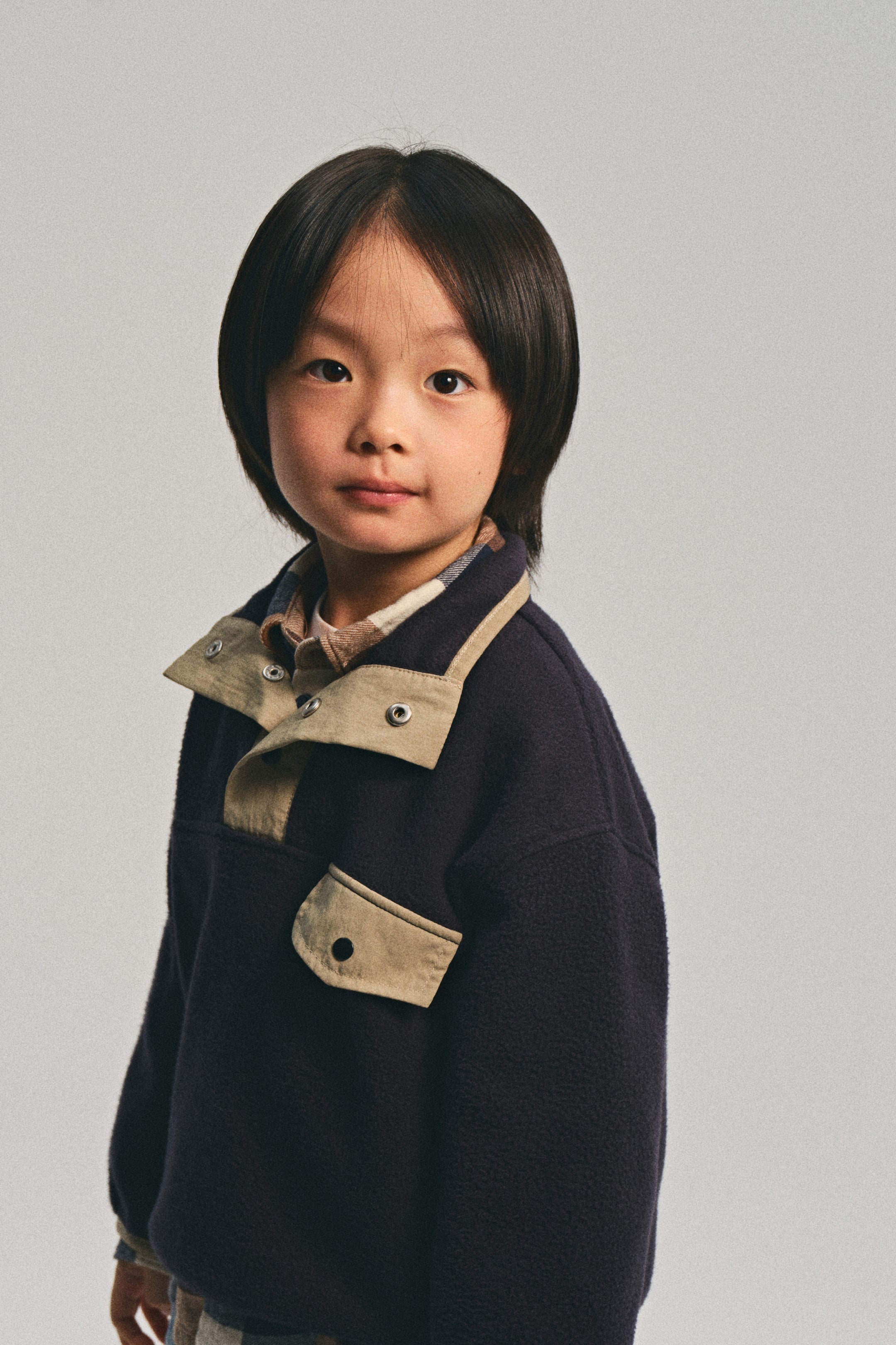 拡大画像を表示: テディトップス - ネイビーブルー | H&M JP 2