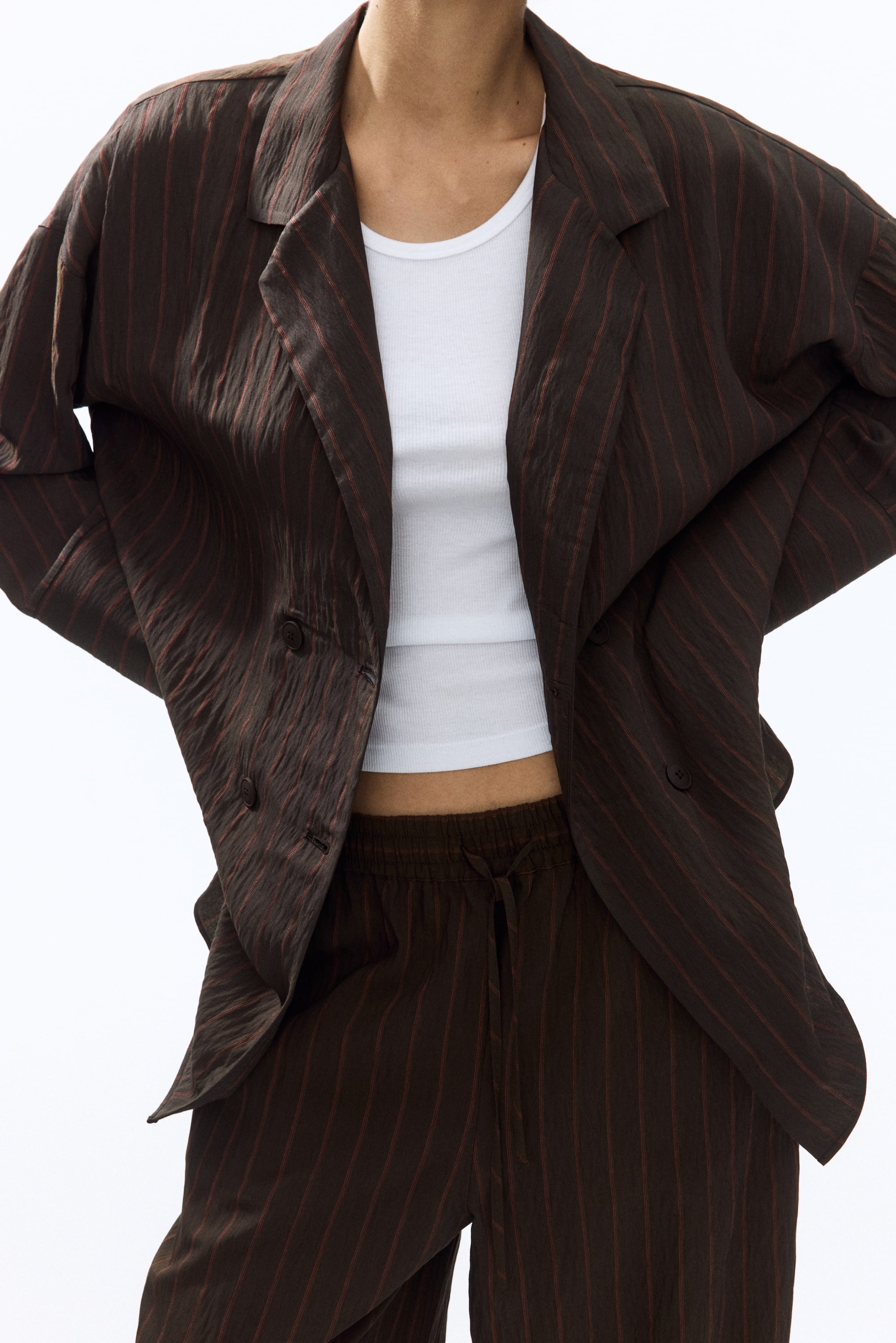 Straight-Leg Pull-On Pants