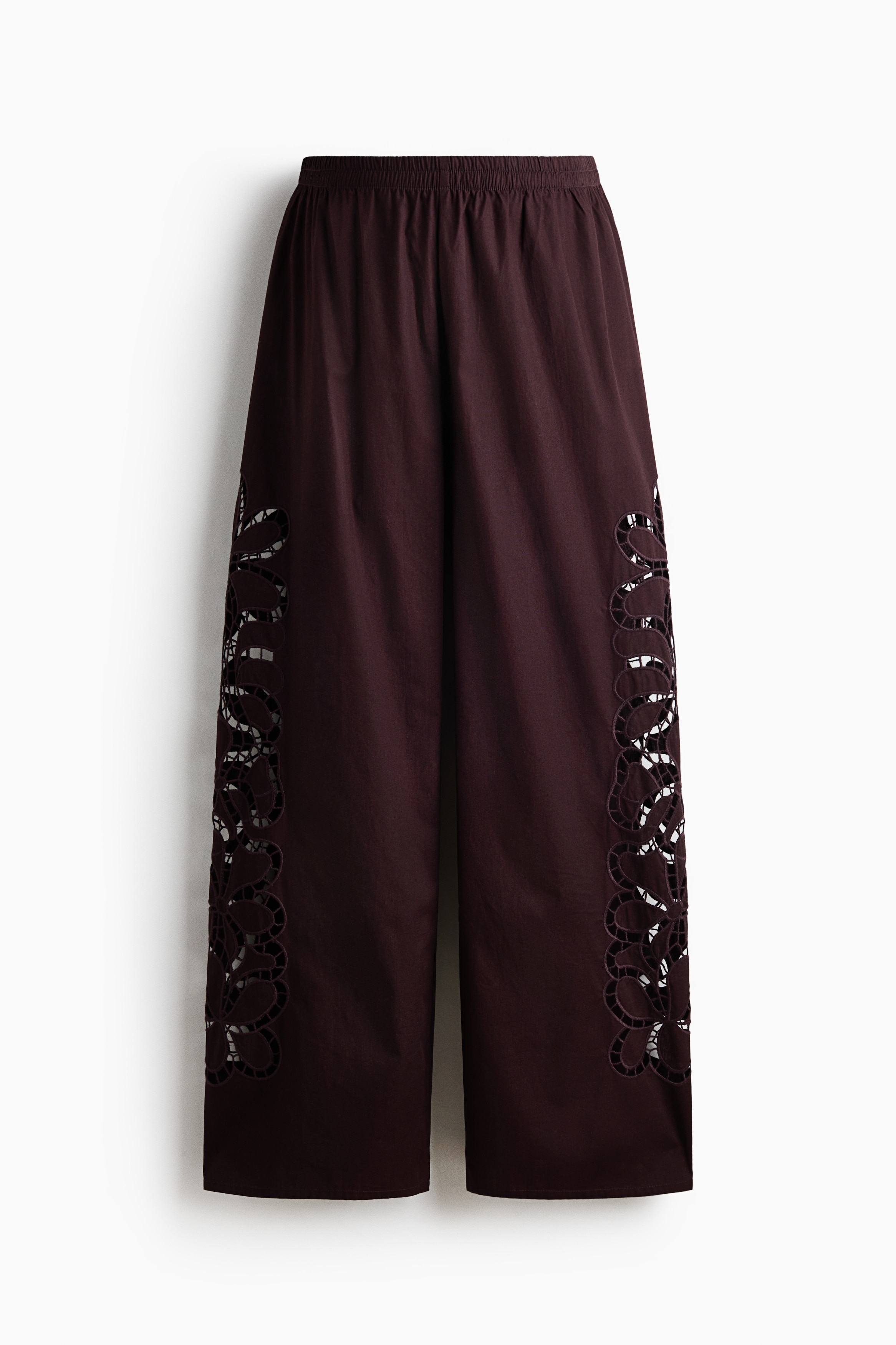 MAMA Pants with Eyelet Embroidery from H&M - $49.99