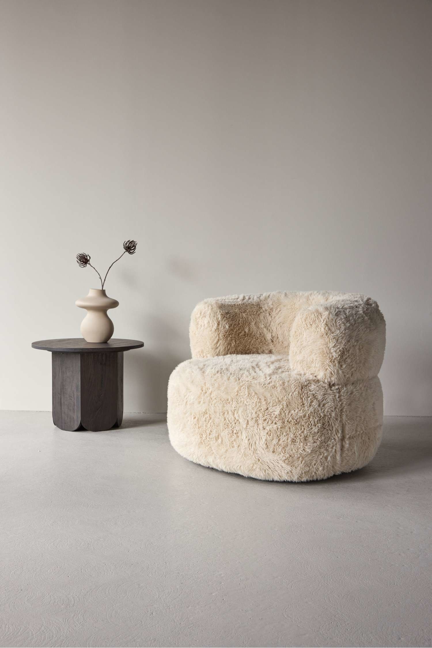 Gert Armstoel - Polyester, Offwhite