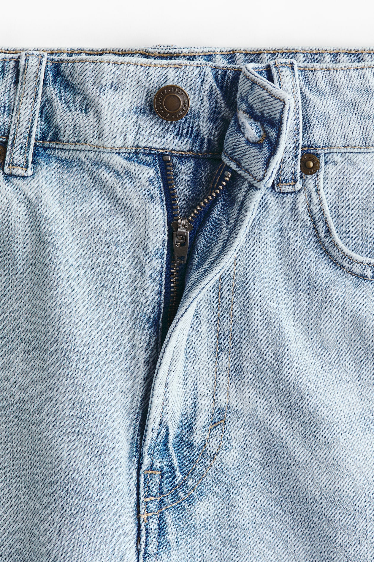 Denim Bermuda Shorts - image 3