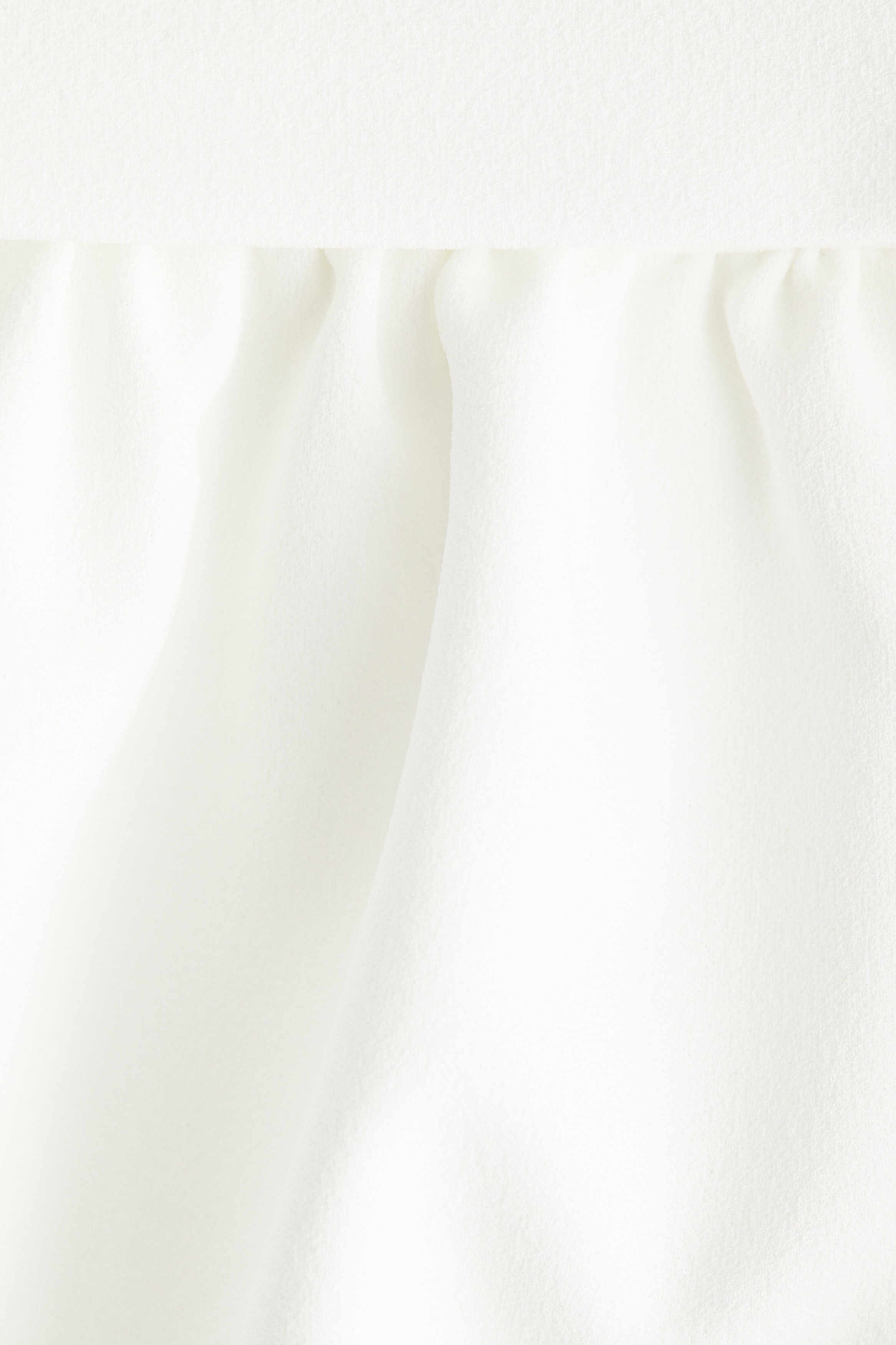 Flared jersey skirt