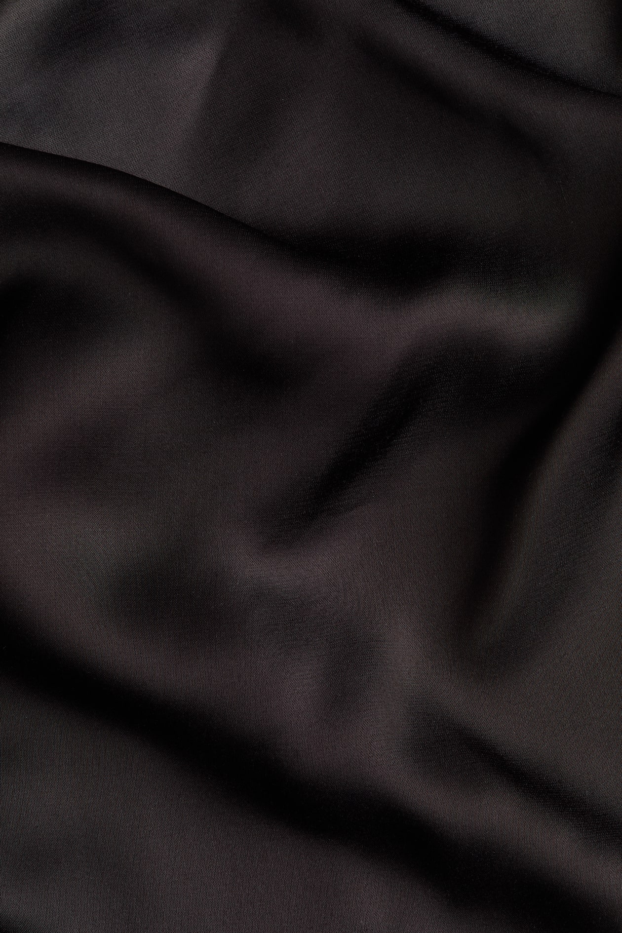 Cowl-Neck Viscose Satin Dress - image 4