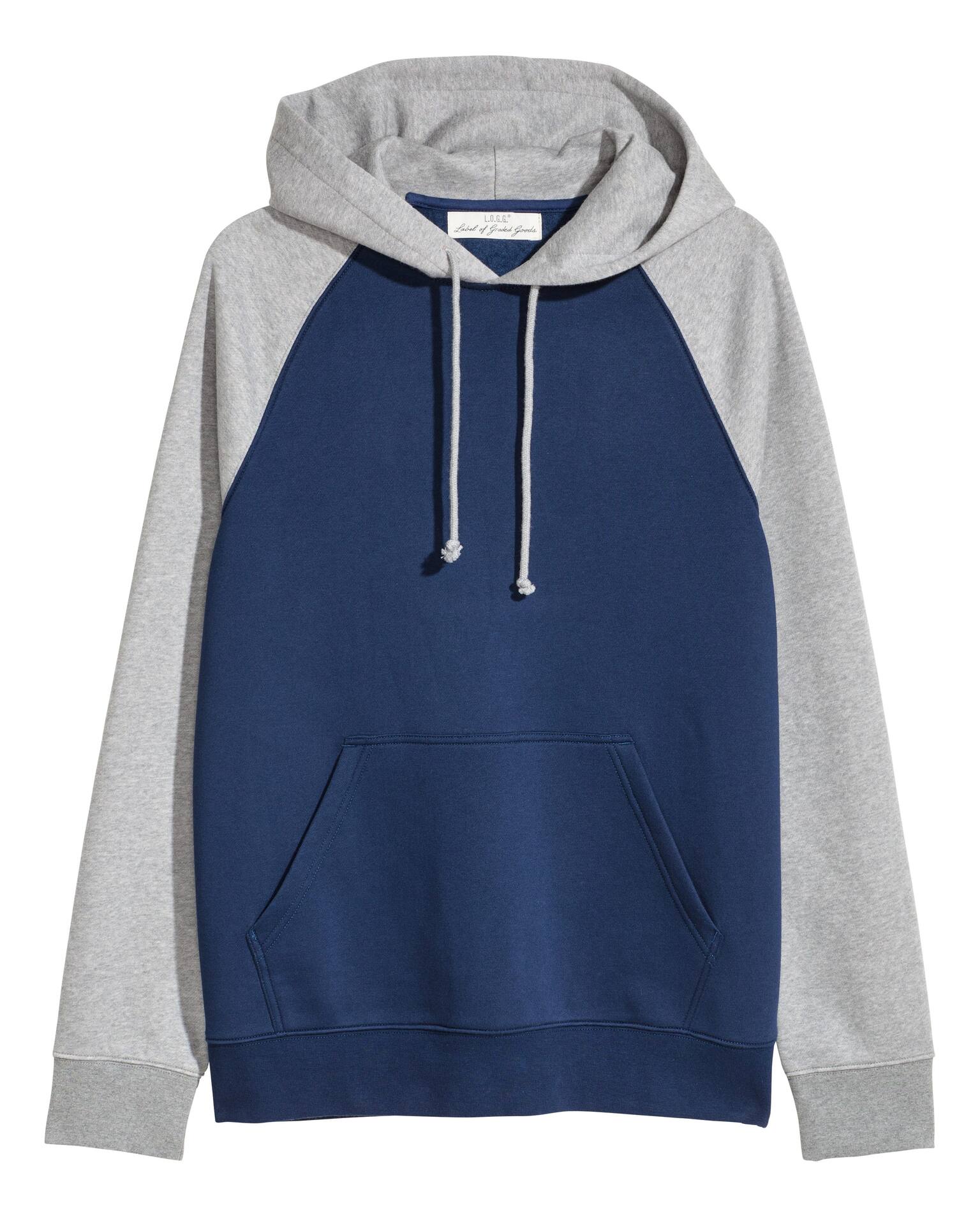 Dark Grey and Blue Hoodie: Stylish, Versatile & Comfortable Everyday Wear