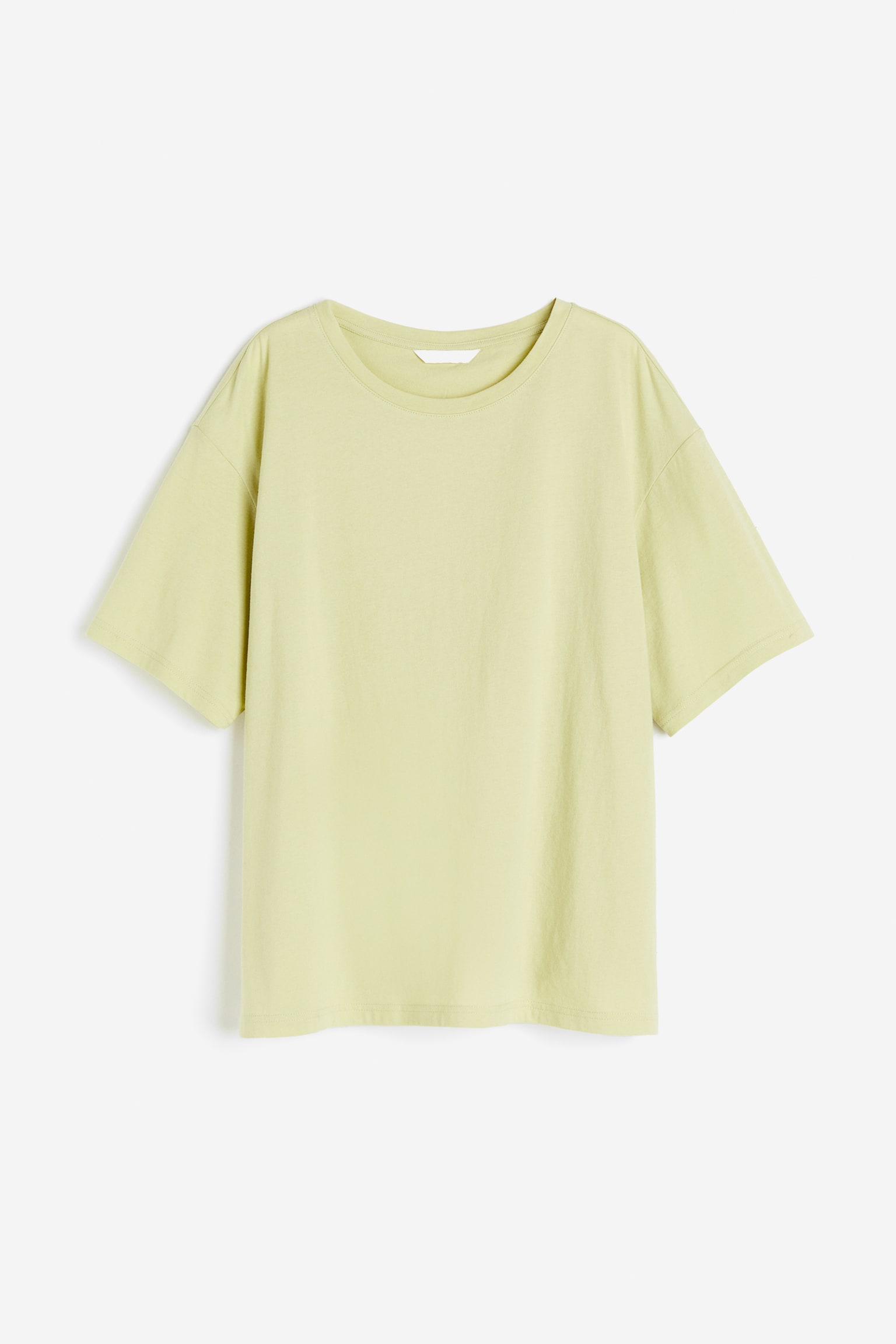 Cotton T-shirt - Pistachio green