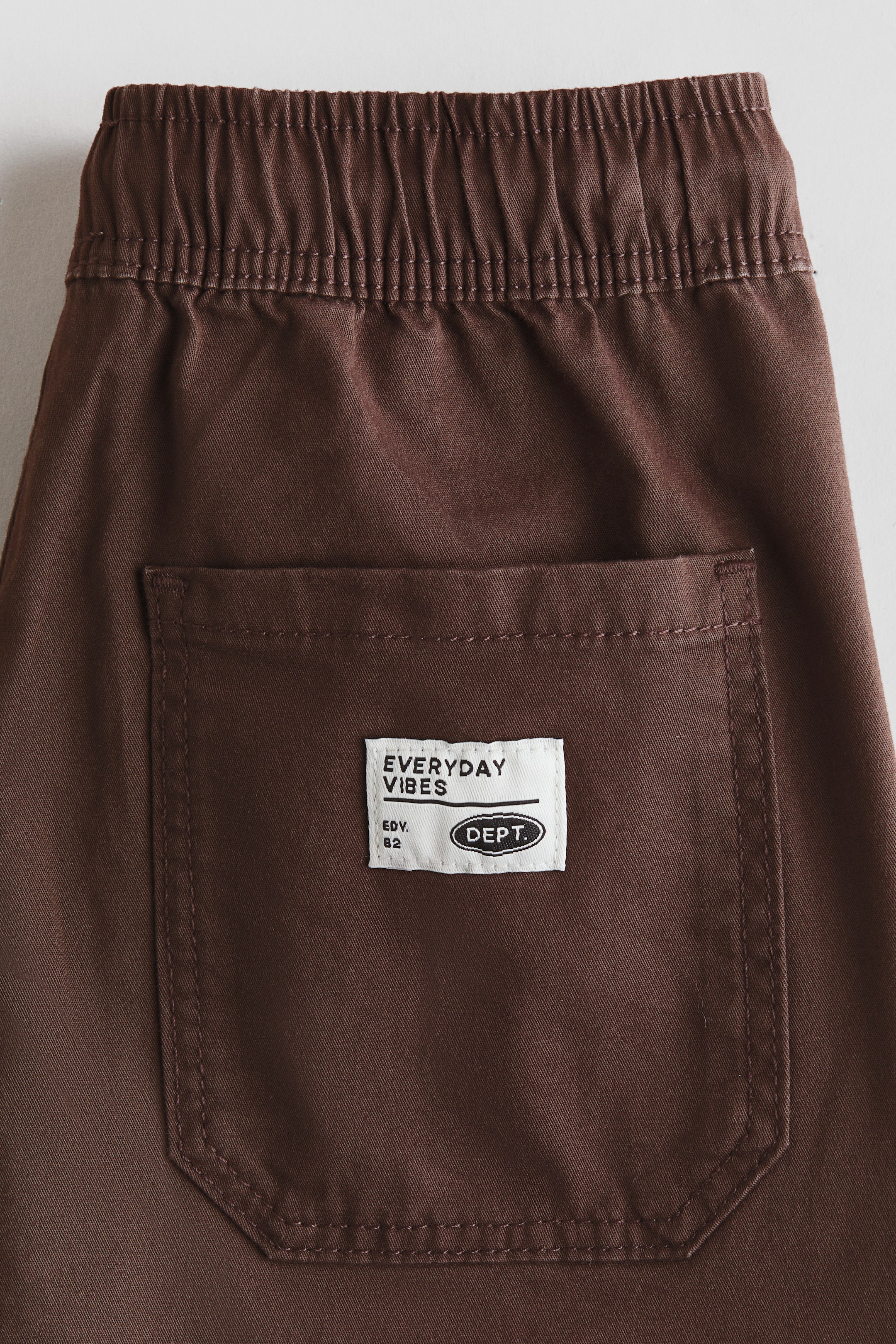 Детские брюки H&M Cotton Twill Joggers — фото 2