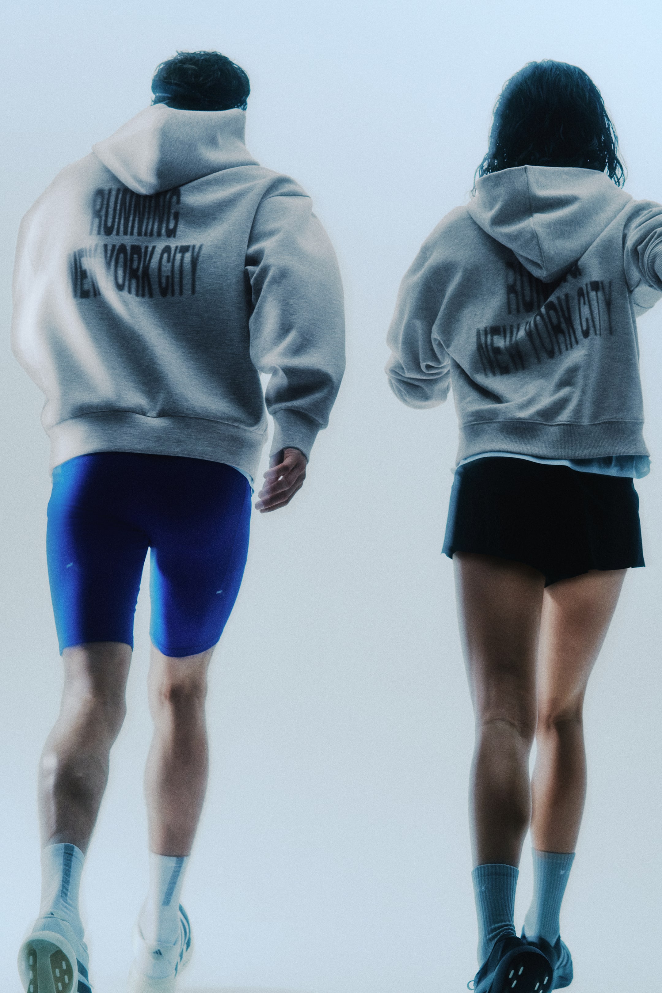 Oversized Printed Sports Hoodie with DryMove™