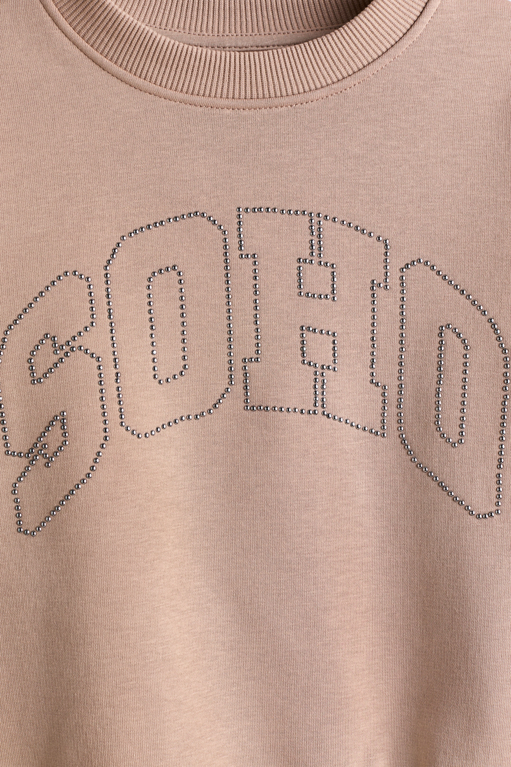 Ingrandisci l'immagine: Felpa con motivo decorativo - Marrone chiaro/SoHo - BAMBINO | H&M CH 2