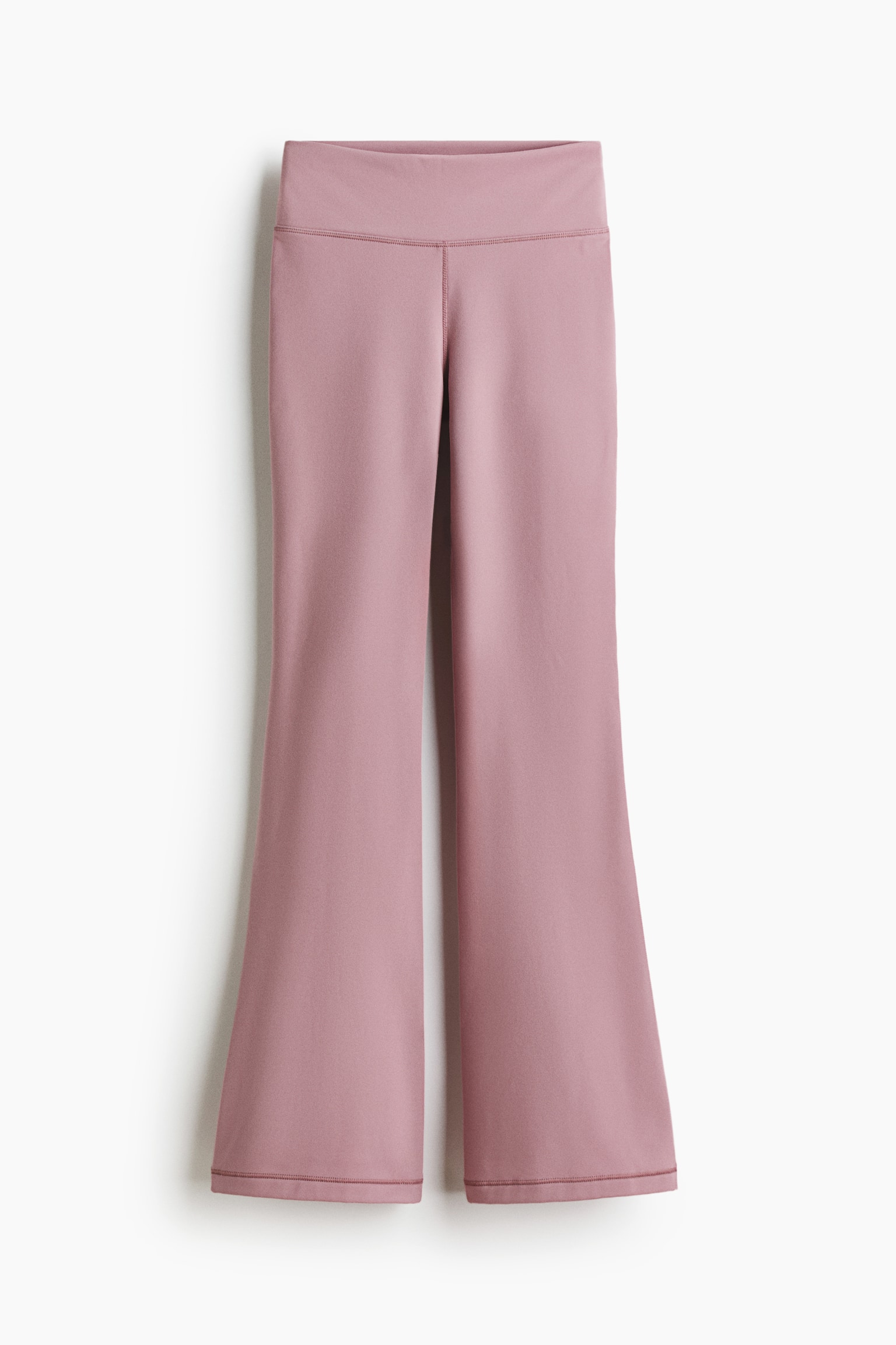 Fleece-lined sports leggings with SoftMove™ - Dusty pink/Navy blue/Black/Burgundy/Ivory - 2