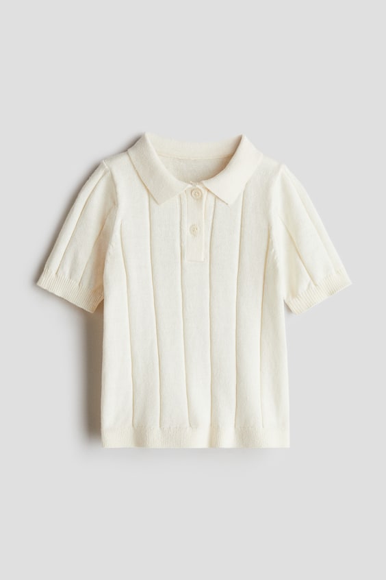 Детские рубашки H&M Knit Polo Shirt