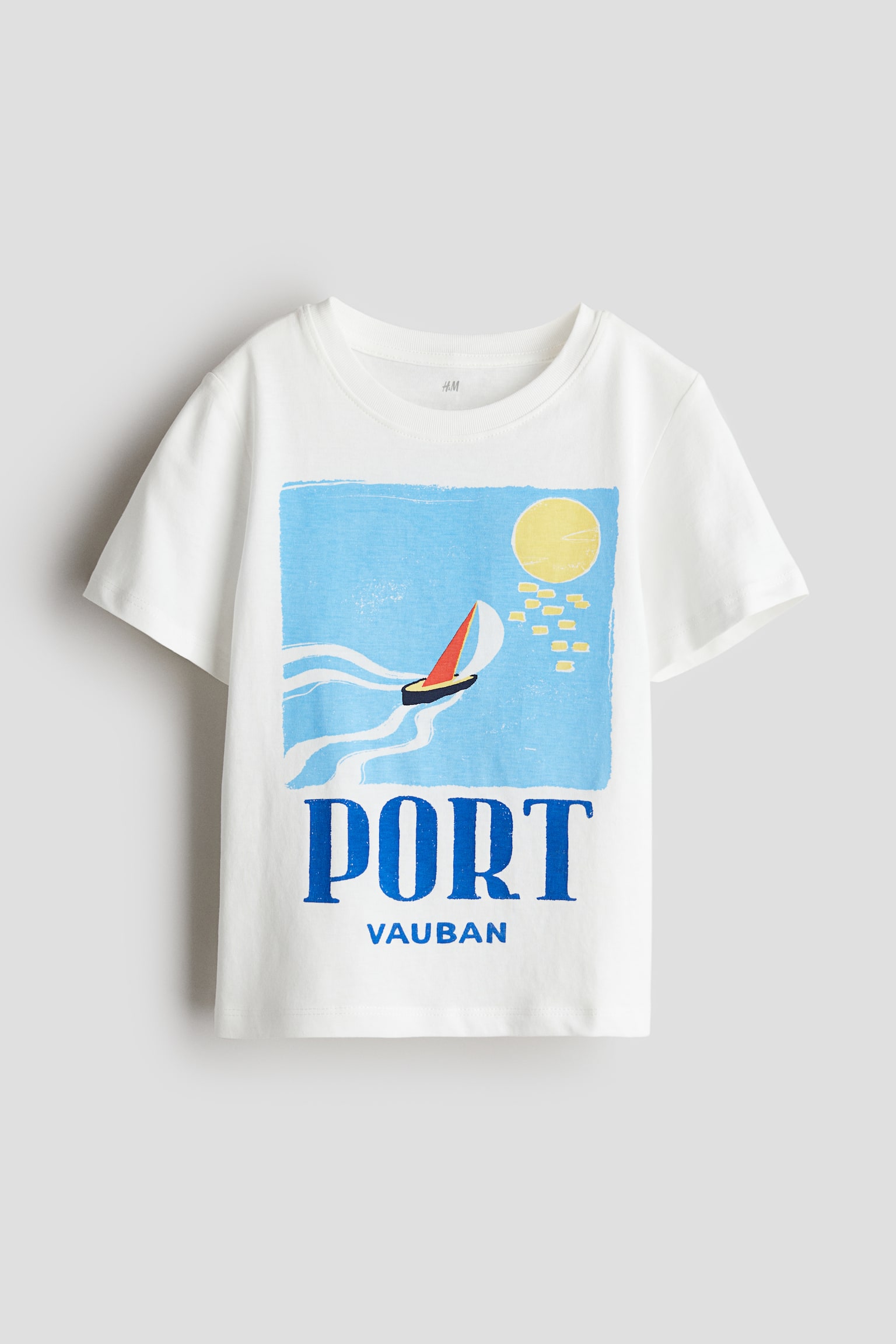 Print Tee - White/Port Vauban/Dark blue/Boats/White/Dinosaurs/Dark blue/Brooklyn/Navy blue/French Riviera/Light yellow/Los Angeles/White/Pattern/Natural white/Happy Days/Turquoise/Lizards/Brown/Create & Grow/Natural white/Pattern/Light turquoise/Elephant/White/Lizards/Light beige/Animals/Beige/Vehicles/Beige/Stripe/White/Soccer balls - 2