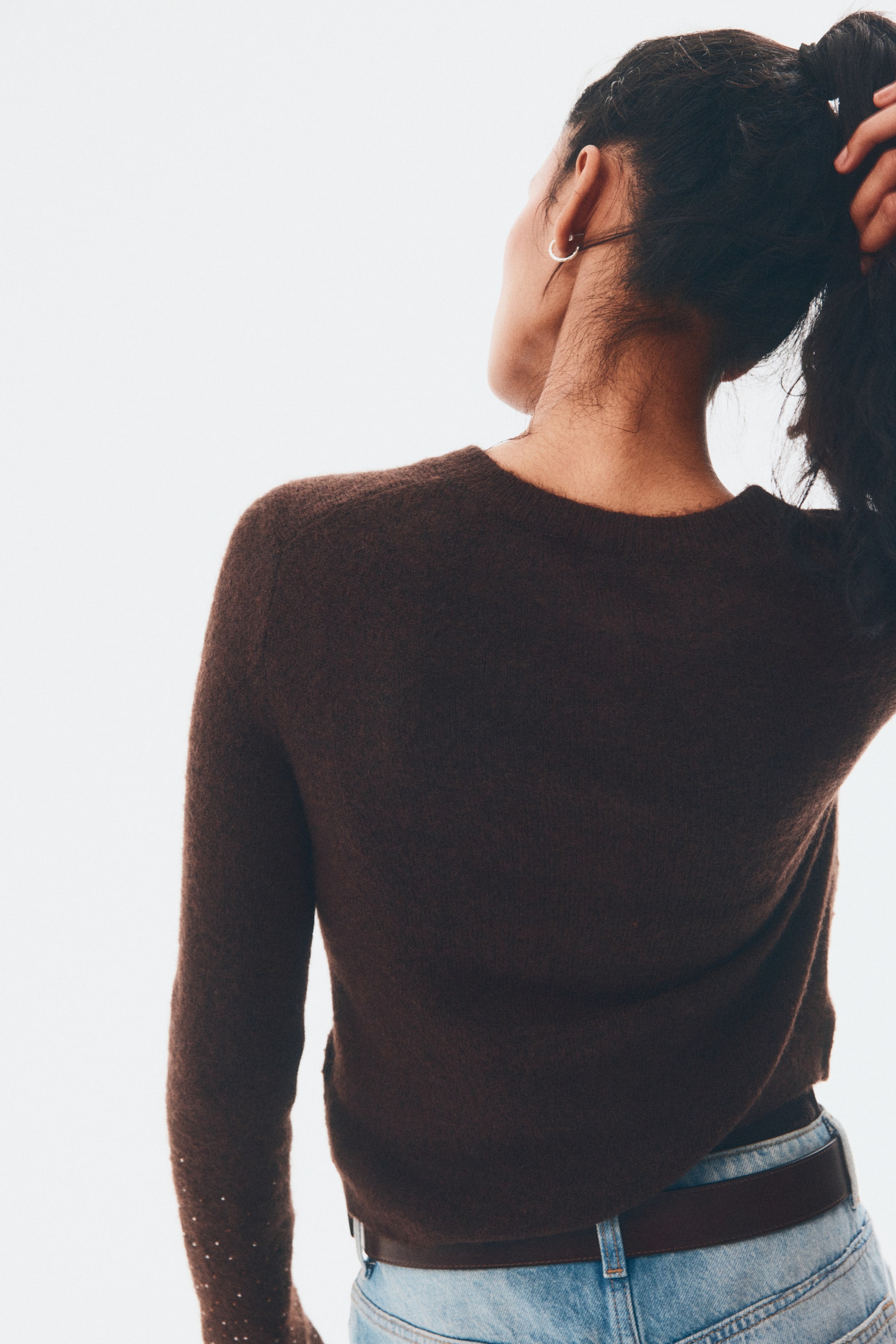 Agrandir l'image: Gilet ornementé - Marron foncé - FEMME | H&M BE 3