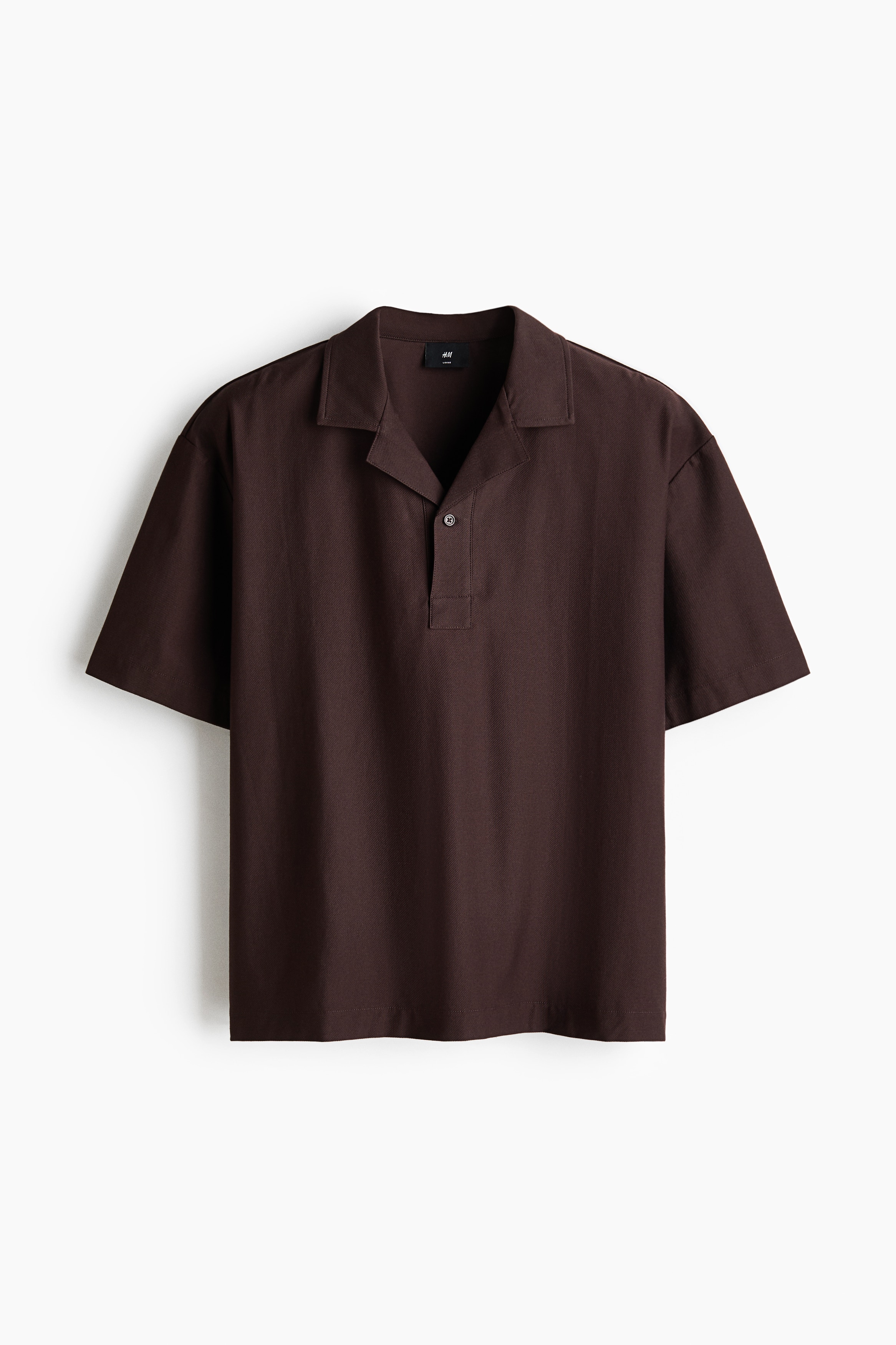 Pikeepaita Loose fit - Tummanruskea/Valkoinen/Musta/Beige/Roosa