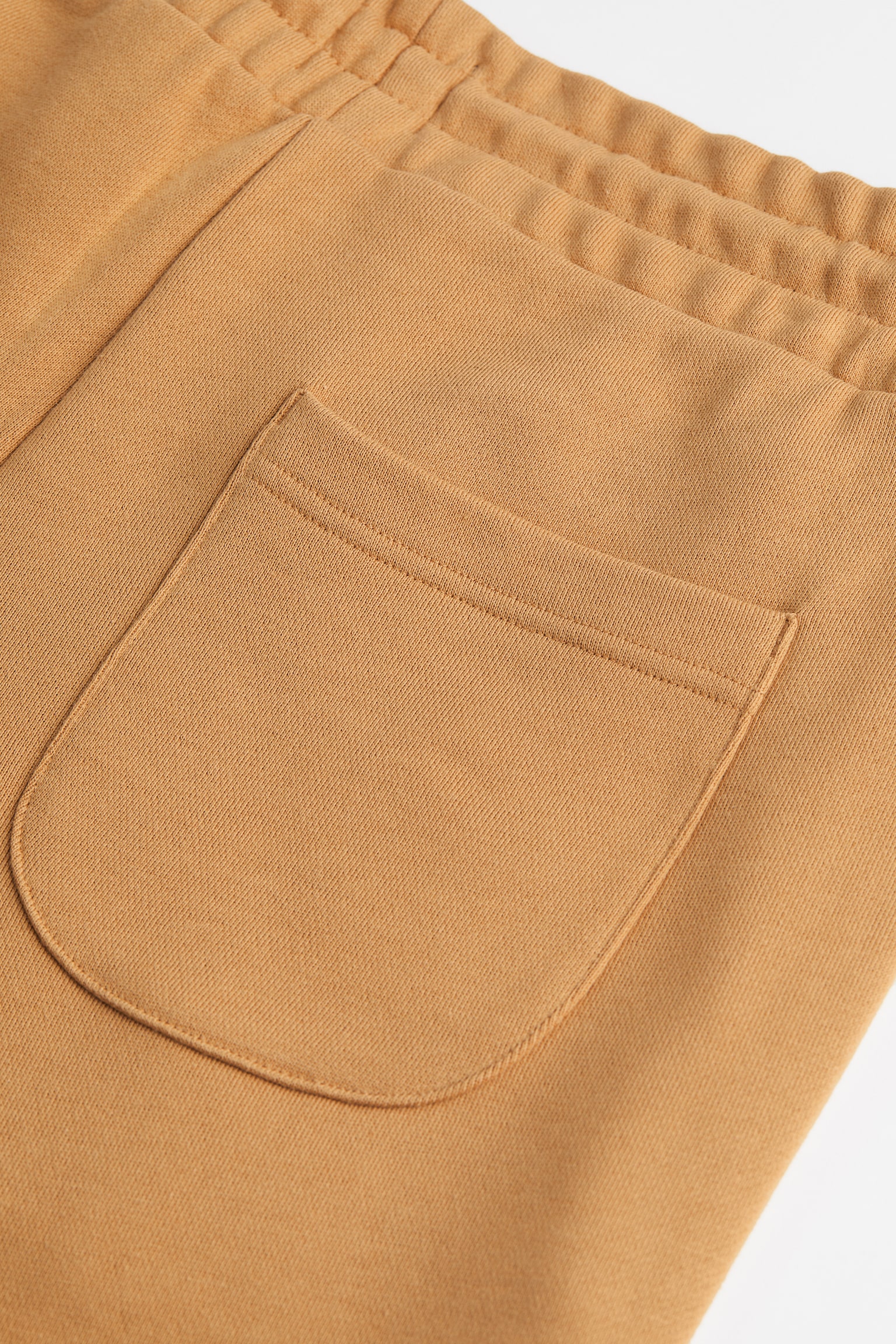 Regular Fit Sweatshorts - Beige - 2