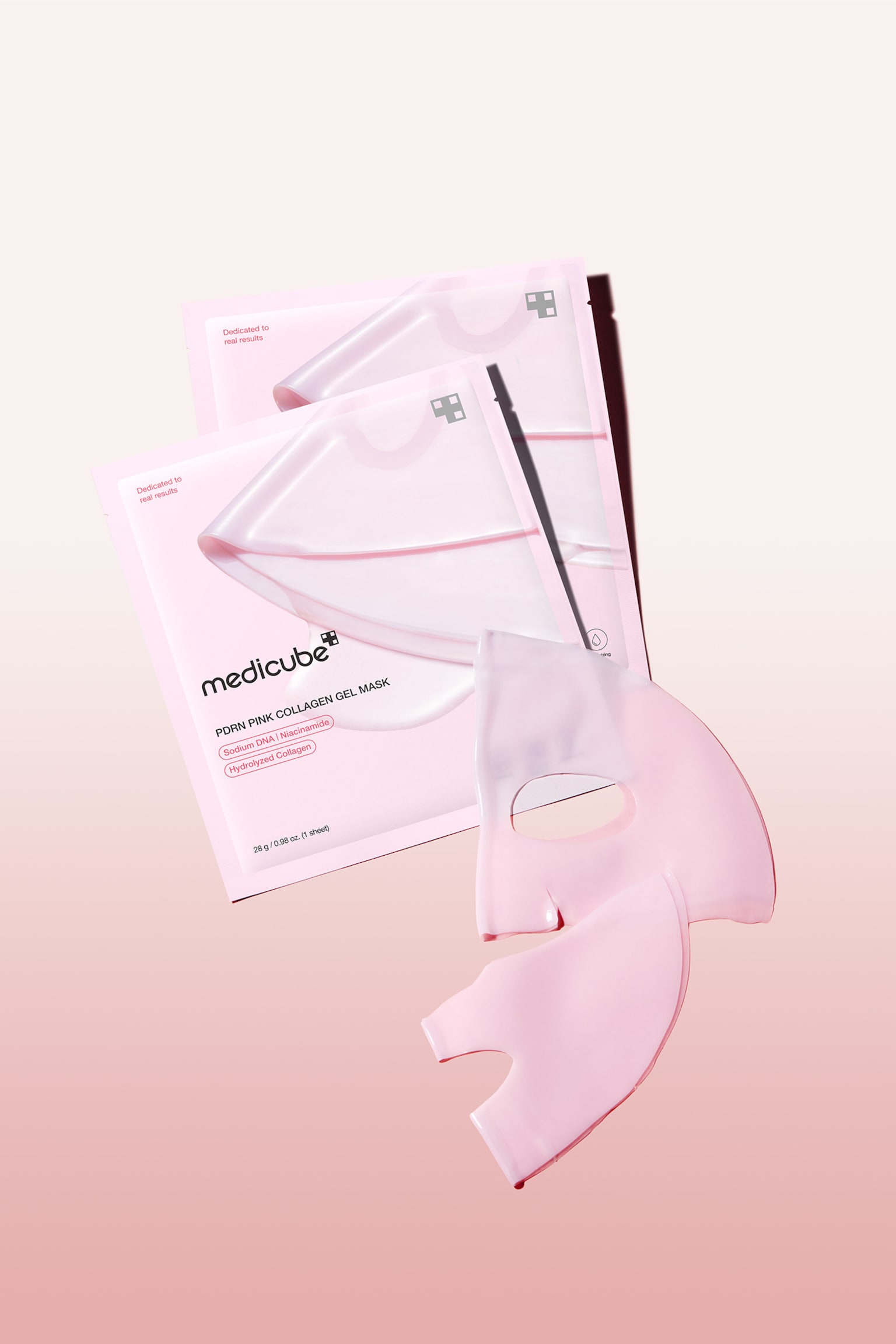 PDRN Pink Collagen Gel Mask Sheet - PDRN Collagen Gel Mask Sheet - 2
