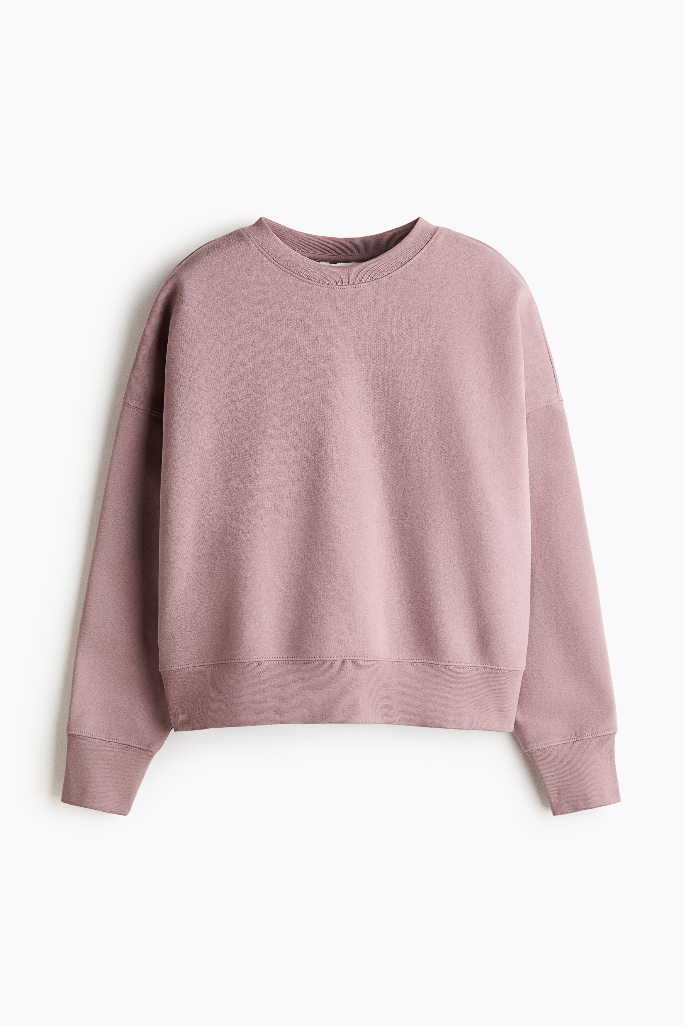Oversized sweatshirt - Dusty purple/Grey marl/Pink/Light yellow