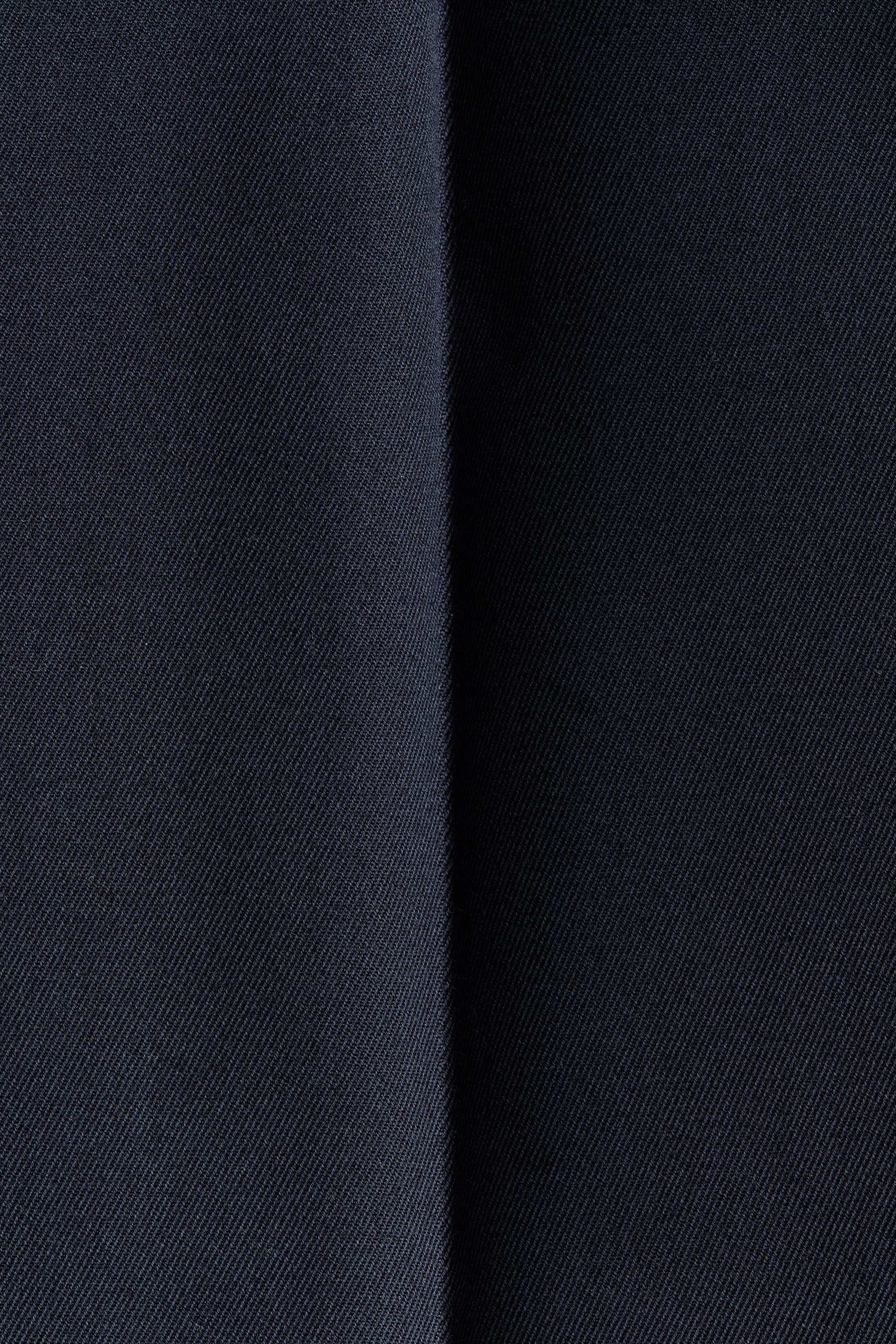 Pantalon de costume ample en laine mélangée