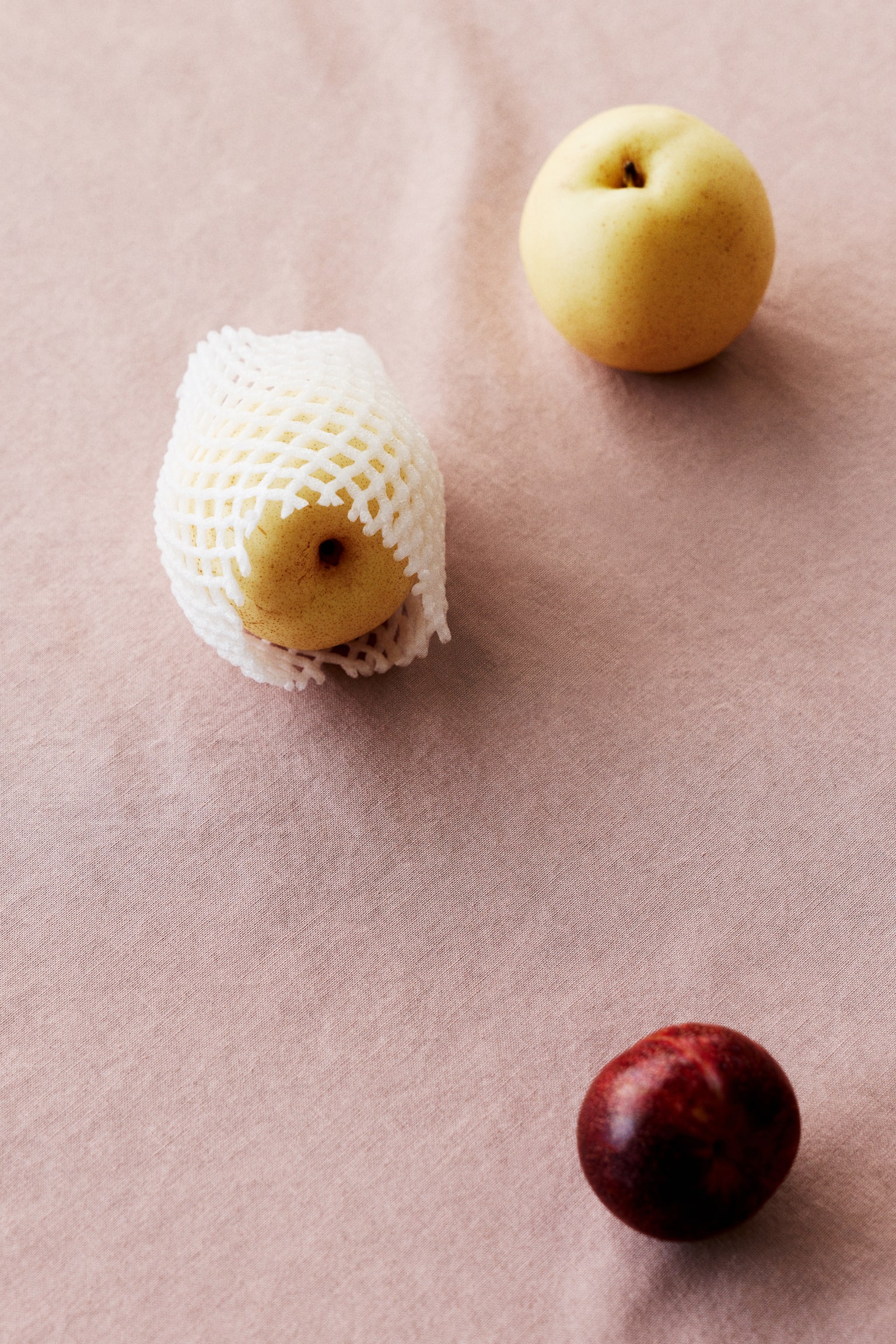 מפת שולחן מכותנה - ורוד בהיר - 2