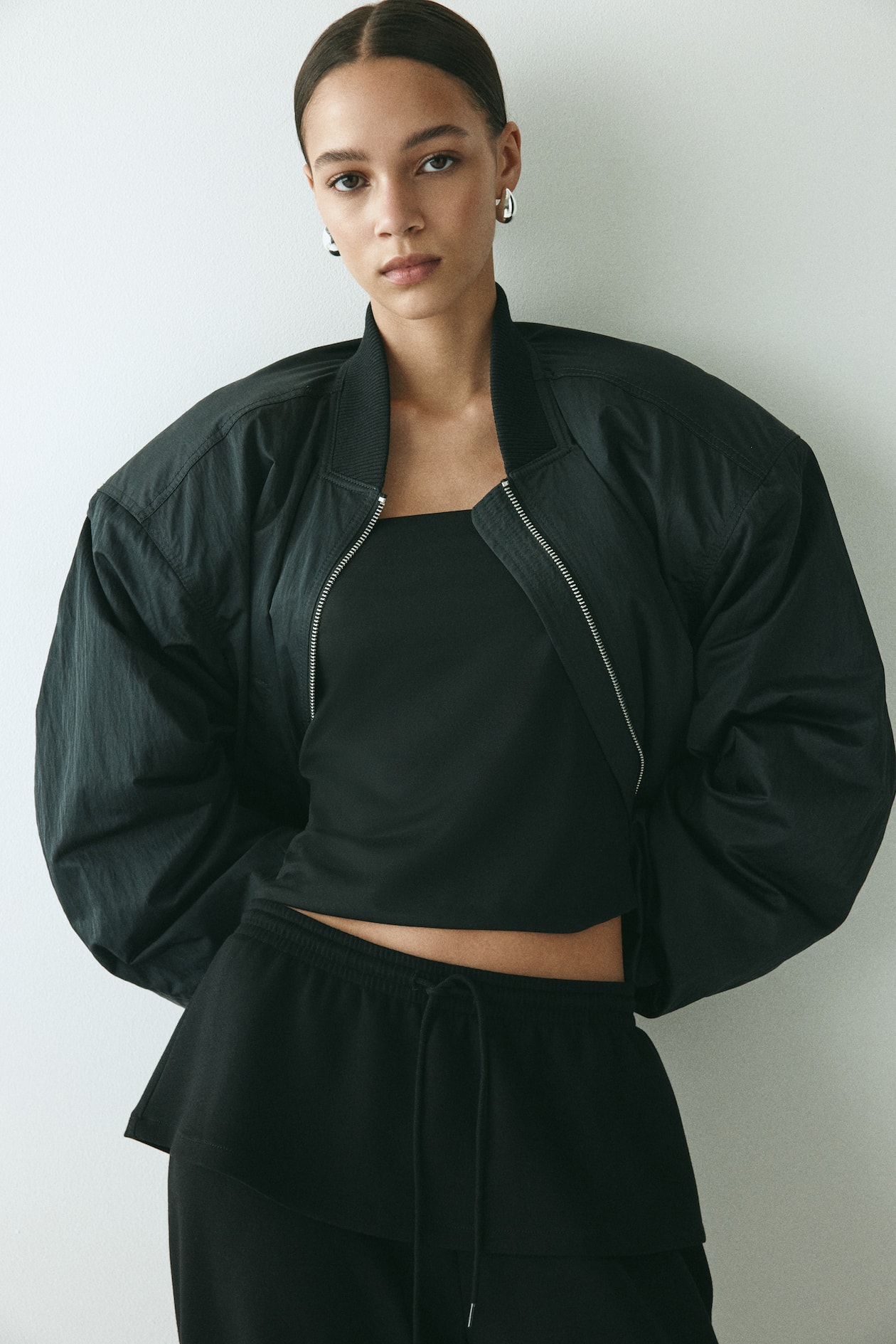 Scuba Pants with Layered Skirt