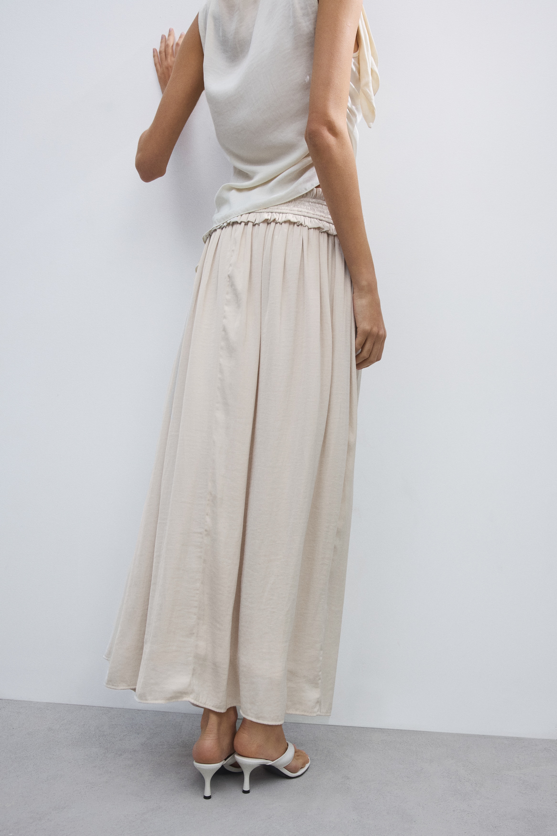 Tasseled Maxi Skirt thumbnail 5