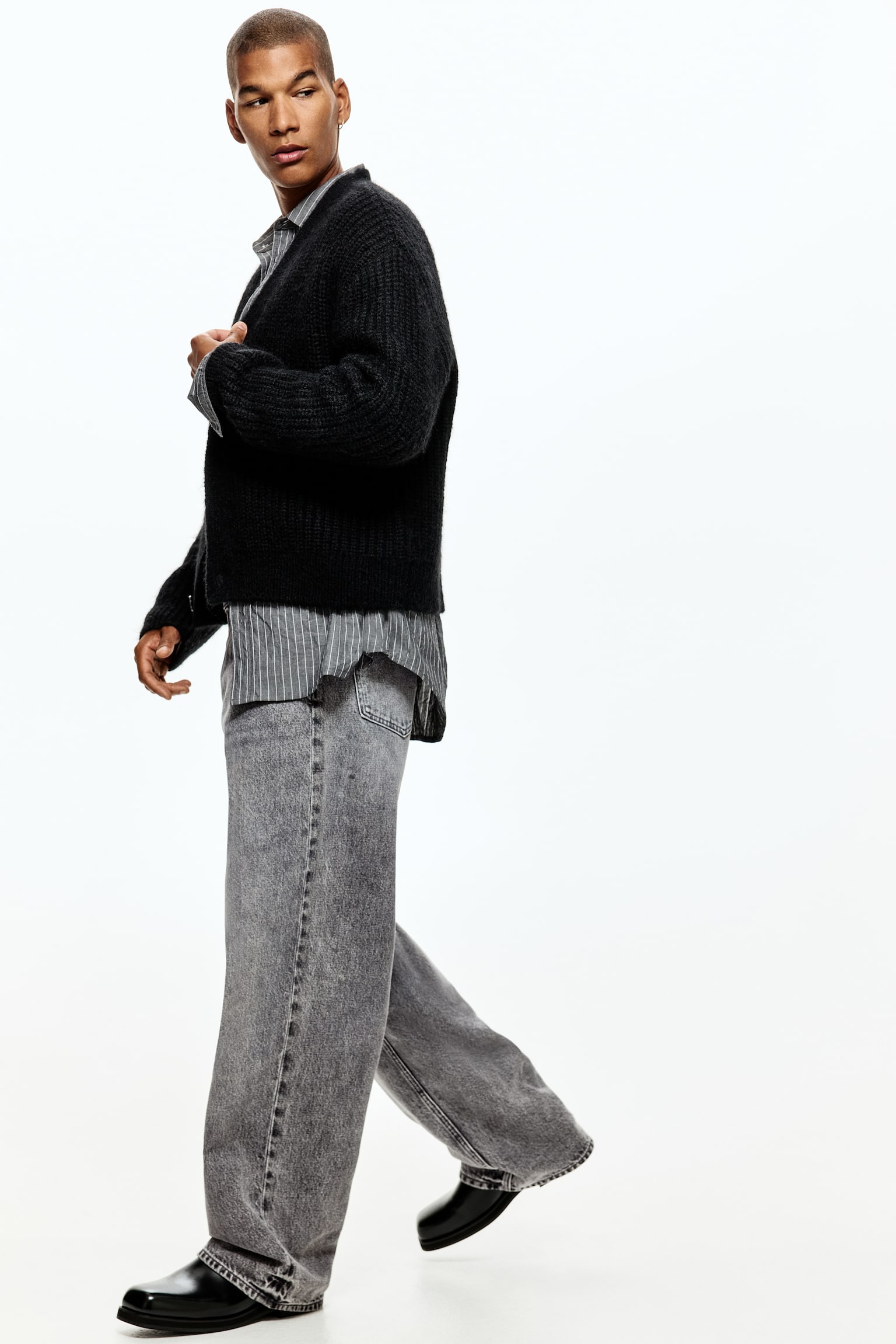 Baggy Jeans - Stredná džínsová sivá/Tmavá džínsovomodrá/Džínsovomodrá/Tmavá džínsovomodrá/Džínsovomodrá/Čierna/Tmavá džínsovomodrá/Sivá/Tmavá džínsová sivá/Svetlosivá/Tmavá džínsovomodrá/Džínsovomodrá/Džínsovomodrá/Tmavosivá/Bledá džínsovomodrá/Džínsová sivá/Denim blue/Tmavá džínsová sivá - 4