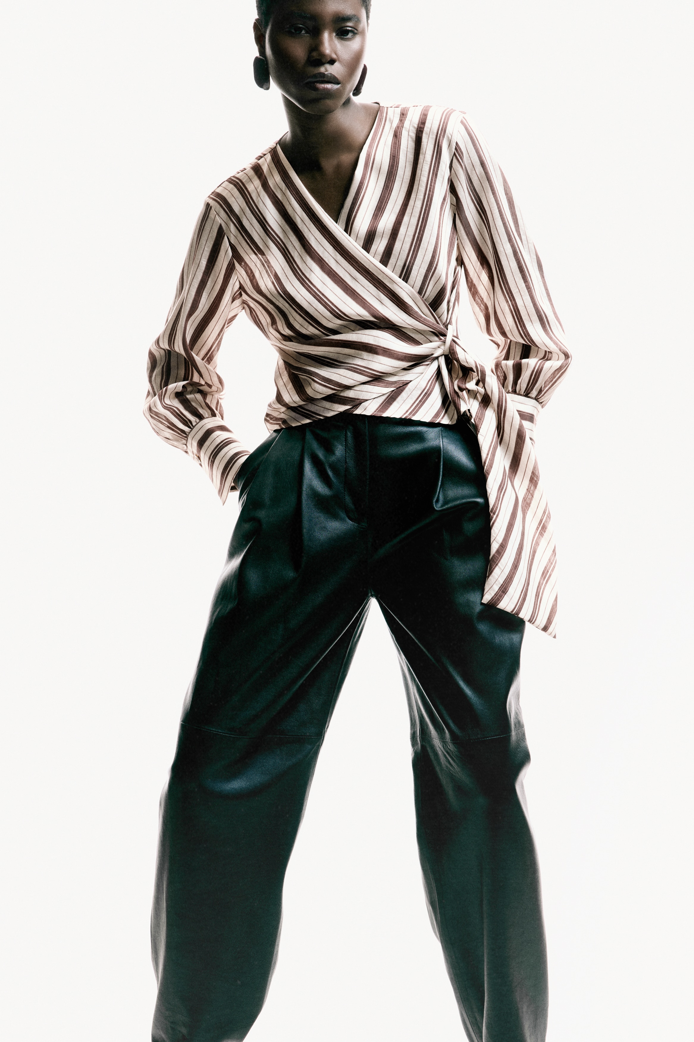 Wrap Blouse from H&M - $39.99