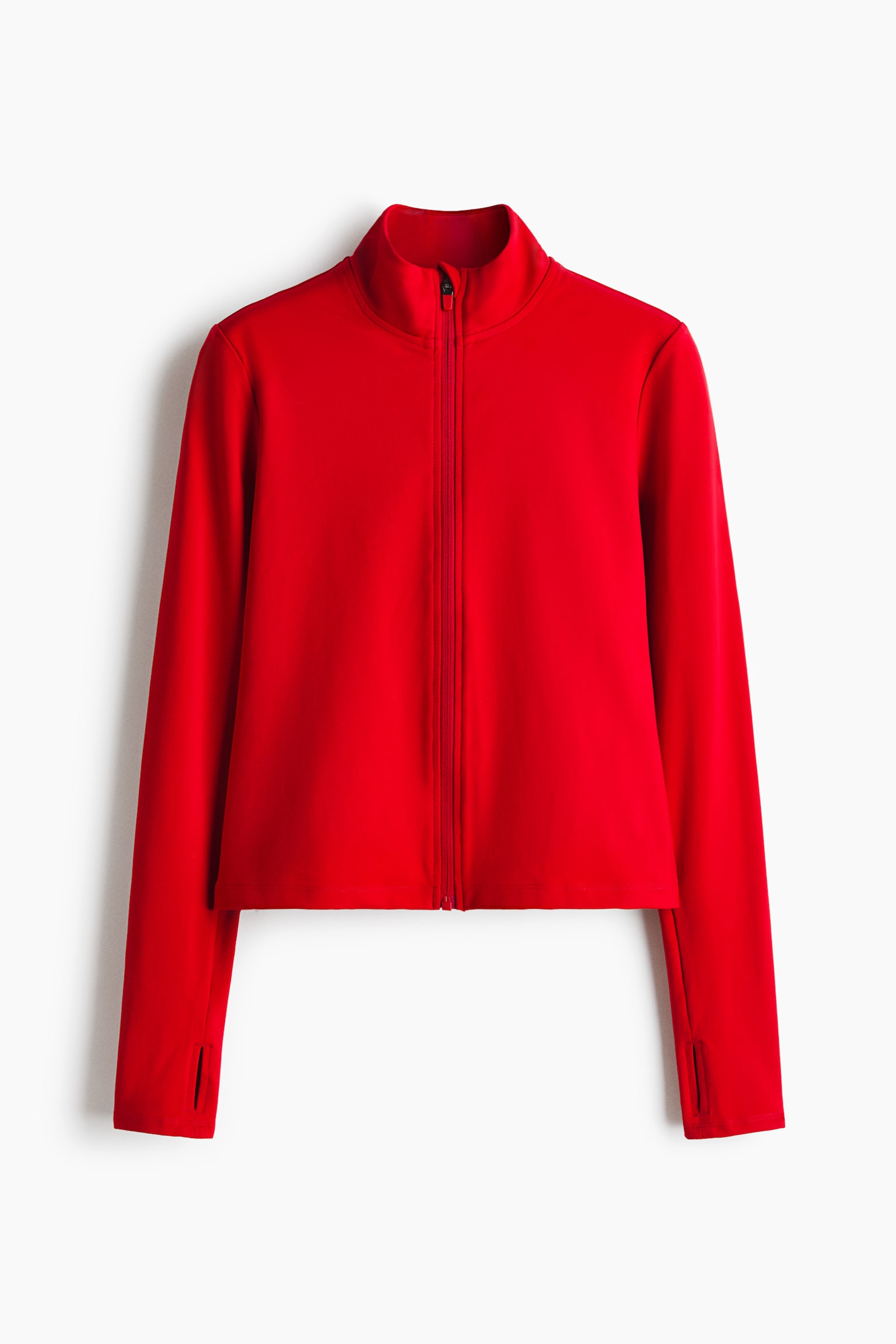 Zip-through sports jacket with SoftMove™ - Bright red/Black/Dark brown/Light burgundy/Chocolate plum/Navy blue/Brown/Truffle grey/Aubergine purple/Cream/Dark grey/Light taupe/Soft pink/Frosty lilac/Dark beige/Pannacotta yellow/Light pink/Dark green/White - 1