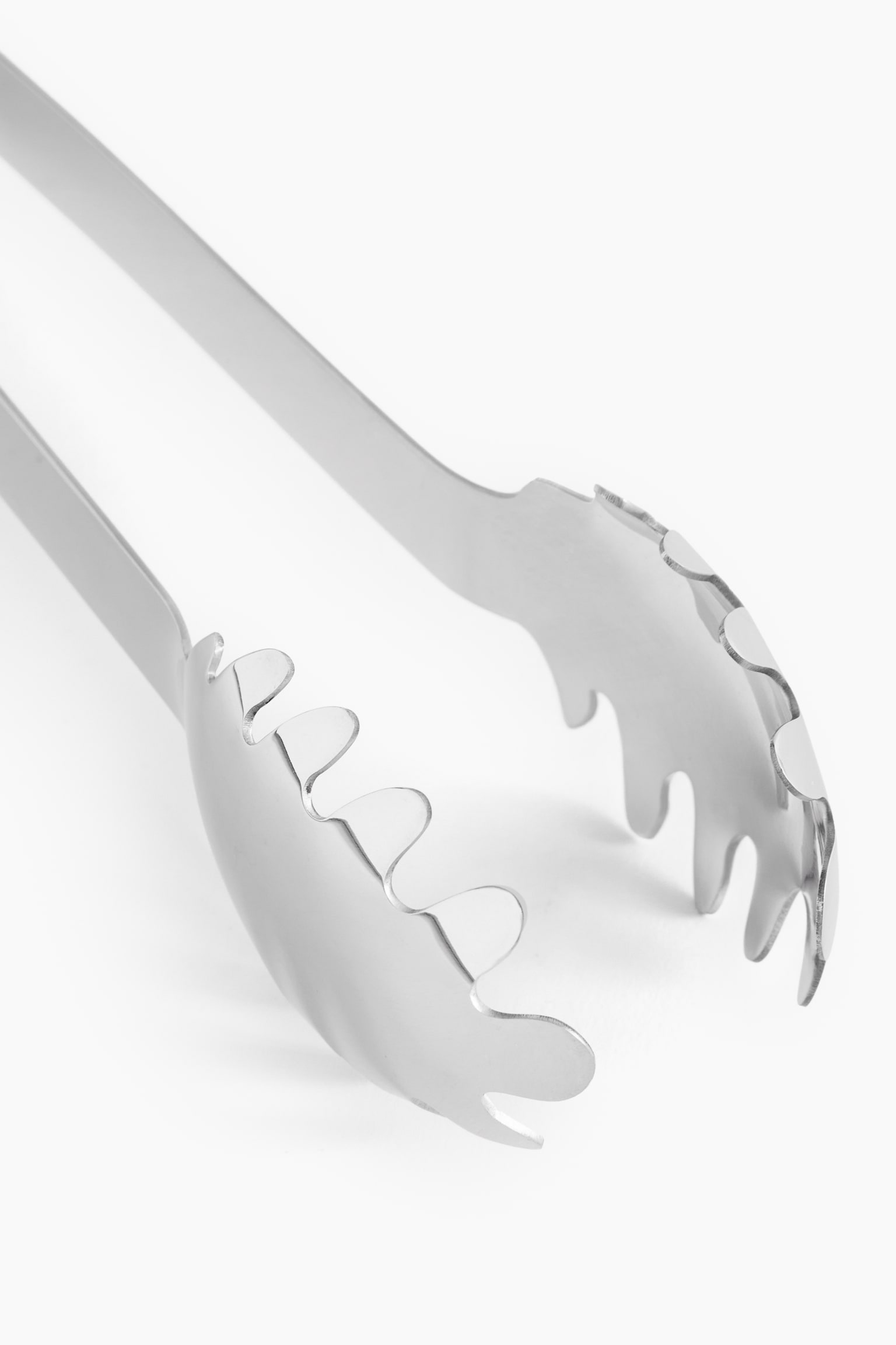 מלקחיים לפסטה מפלדת אל חלד - כסוף - 4