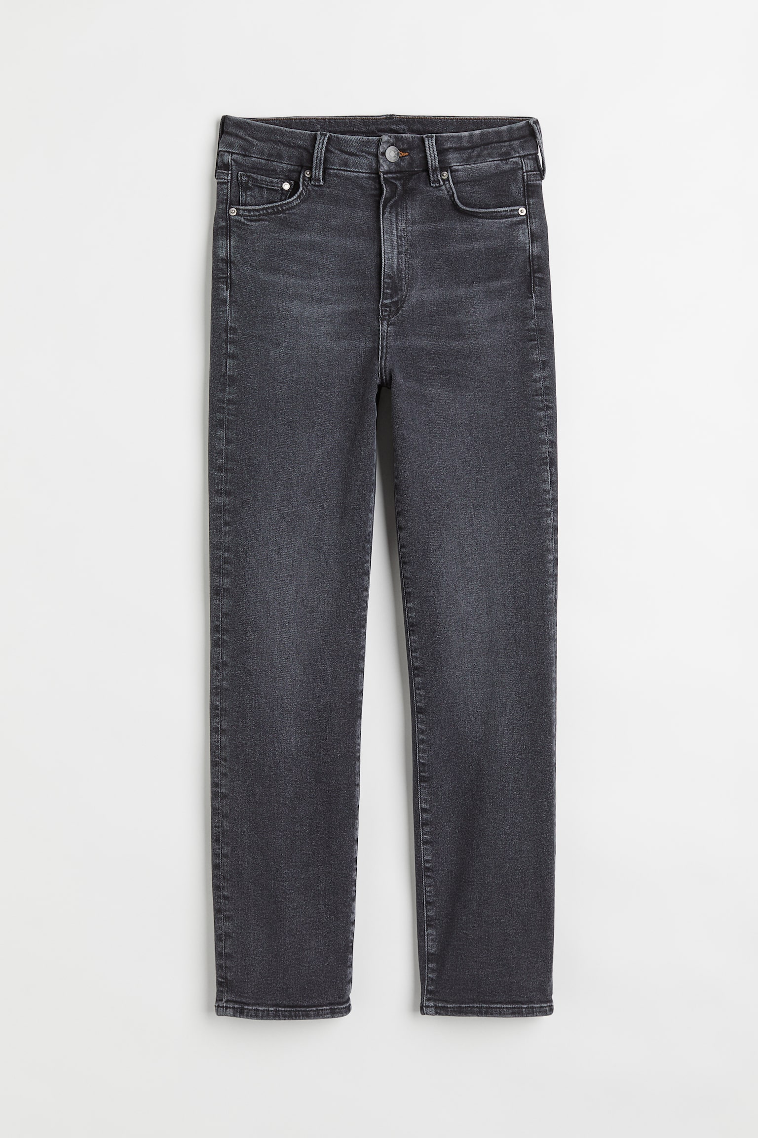 Embrace Slim High Ankle Jeans - Black