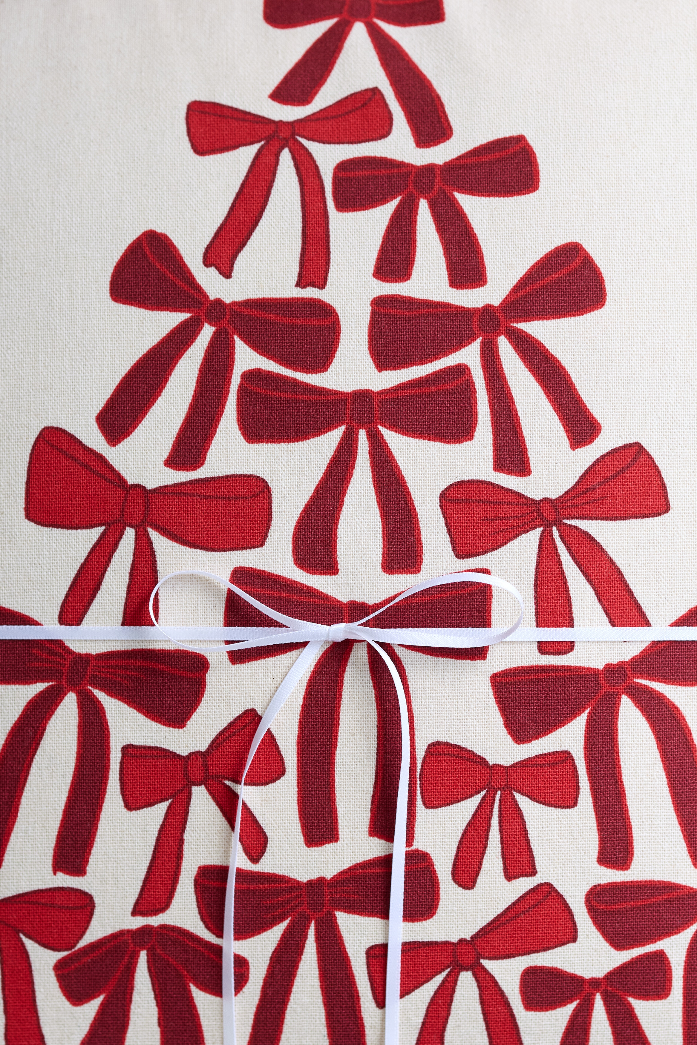 Copricuscino con stampa - Crema/Merry Christmas/Beige/Merry/Beige chiaro/Merry Christmas/Verde/Merry/Crema/Merry Christmas