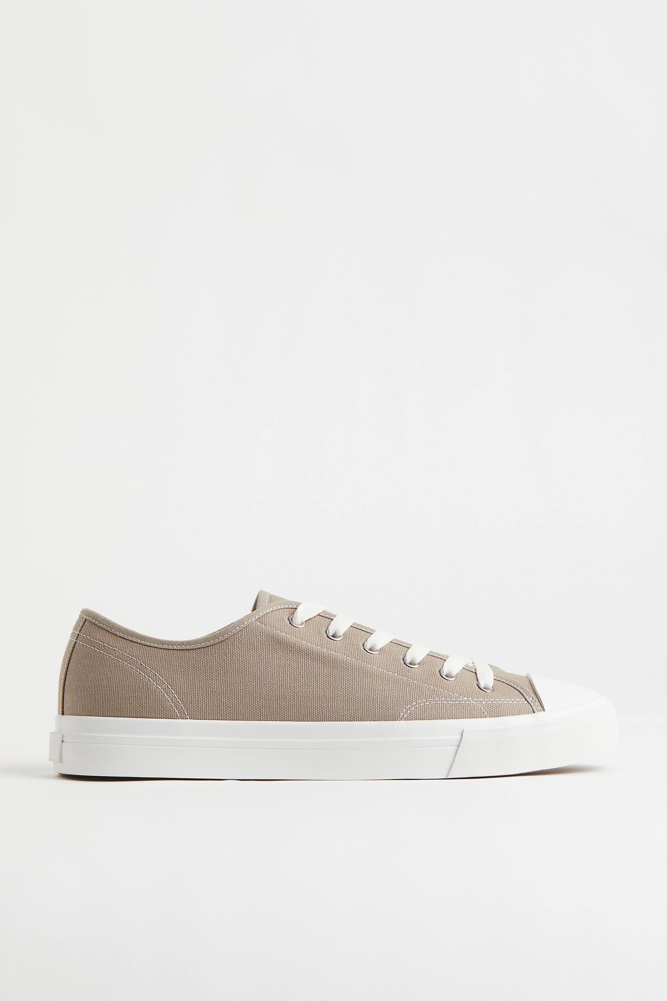 View larger image: Canvas trainers - Beige - Men | H&M 1