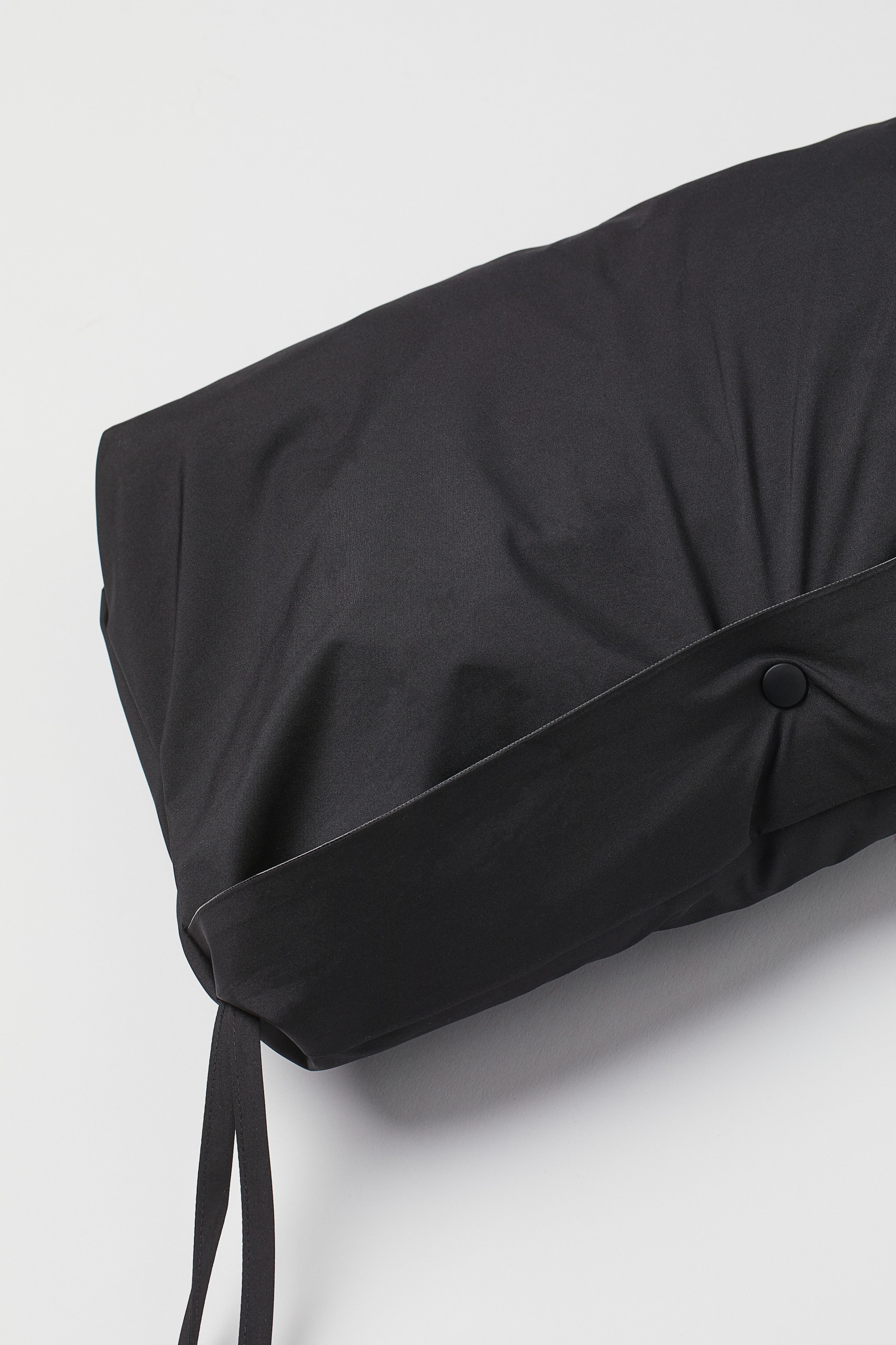 Packable commuter jacket Long sleeve Knee length Black Ladies